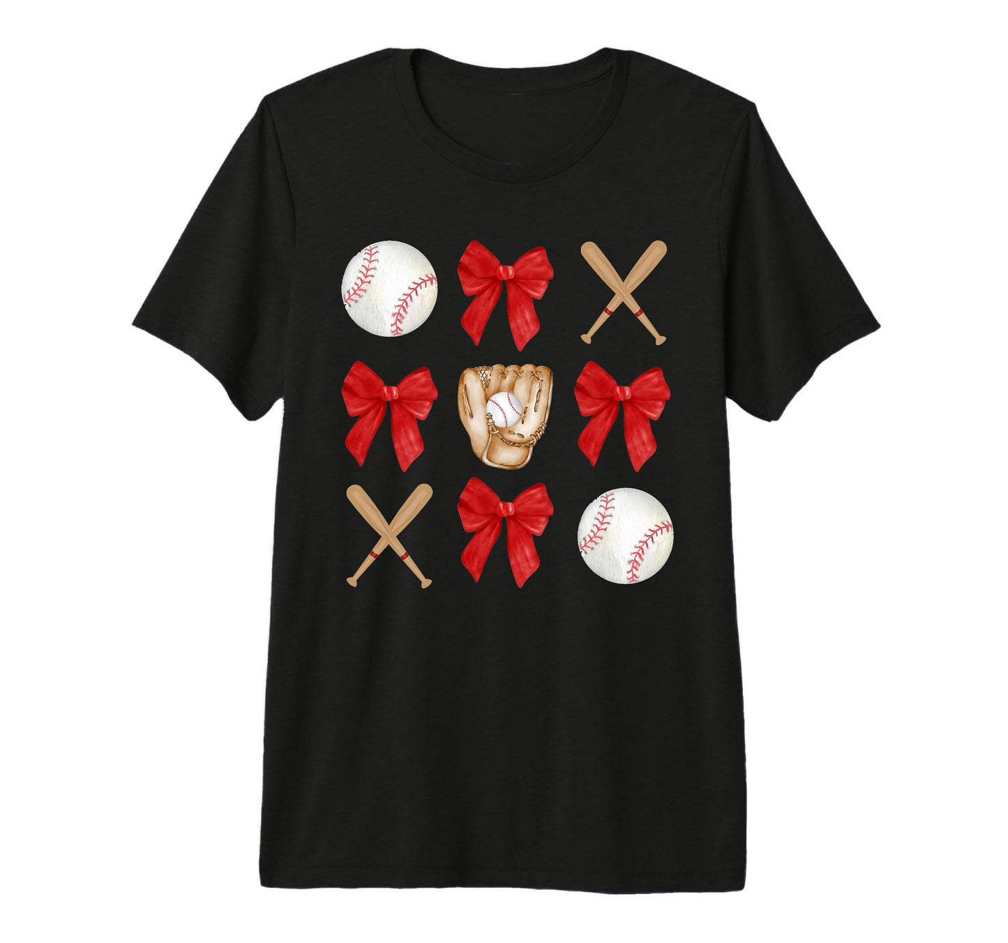 Funny Baseball Mama Checkered T-Shirt - Custom Art Print for Adults - T-Shirt, Sweatshirt, Hoodie