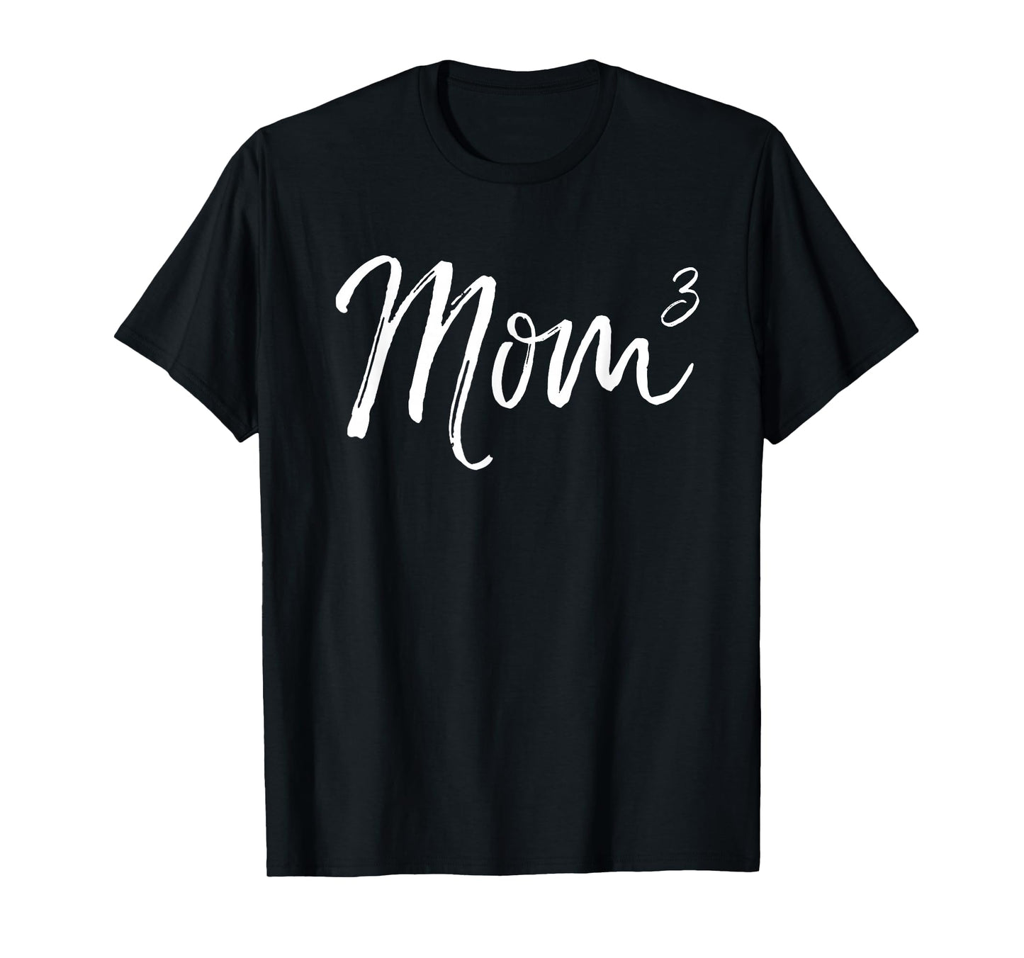 Mom To Third Power Pregnancy Announcement T-Shirt - Graphic Print Men Women - T-Shirt, Sweatshirt, Hoodie