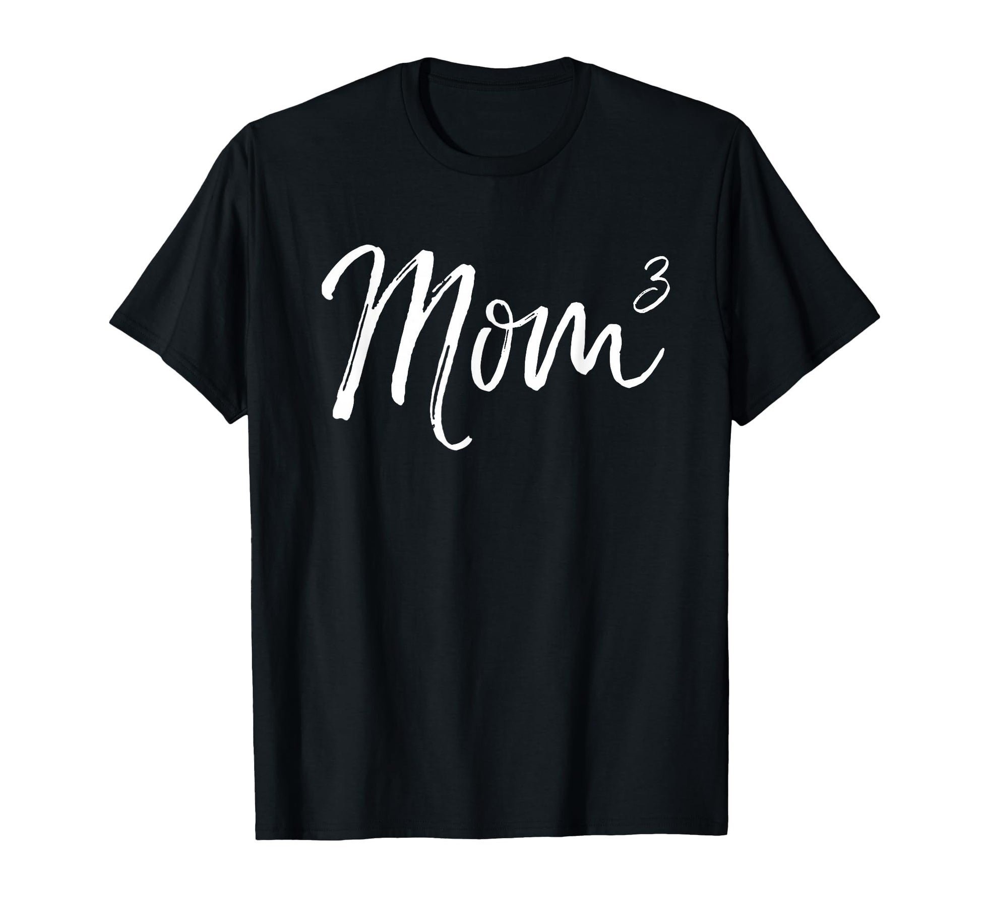 Mom To Third Power Pregnancy Announcement T-Shirt - Graphic Print Men Women - T-Shirt, Sweatshirt, Hoodie
