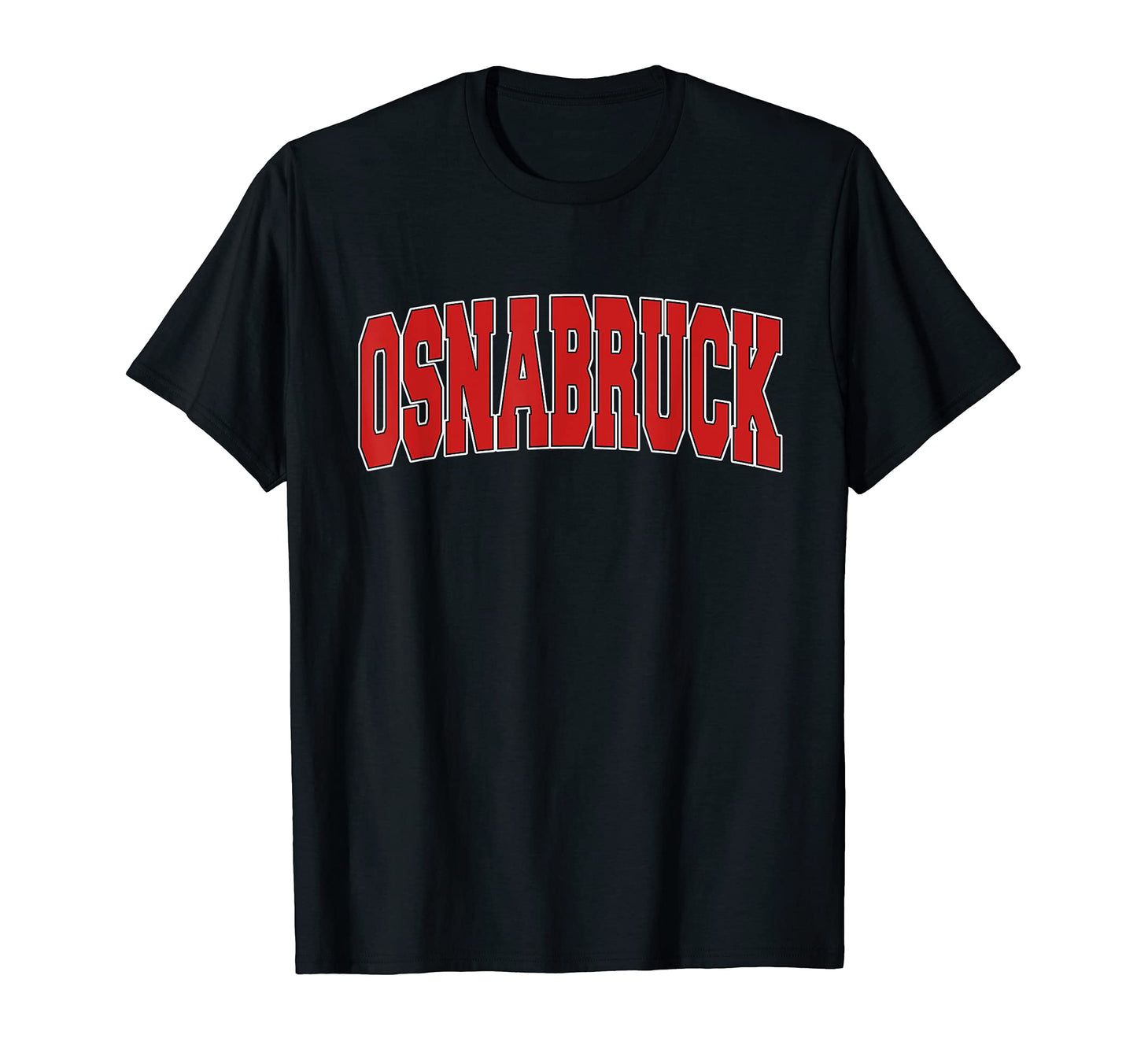 Osnabruck Germany Varsity German T-Shirt - Fun Novelty Design for Adults - T-Shirt, Sweatshirt, Hoodie