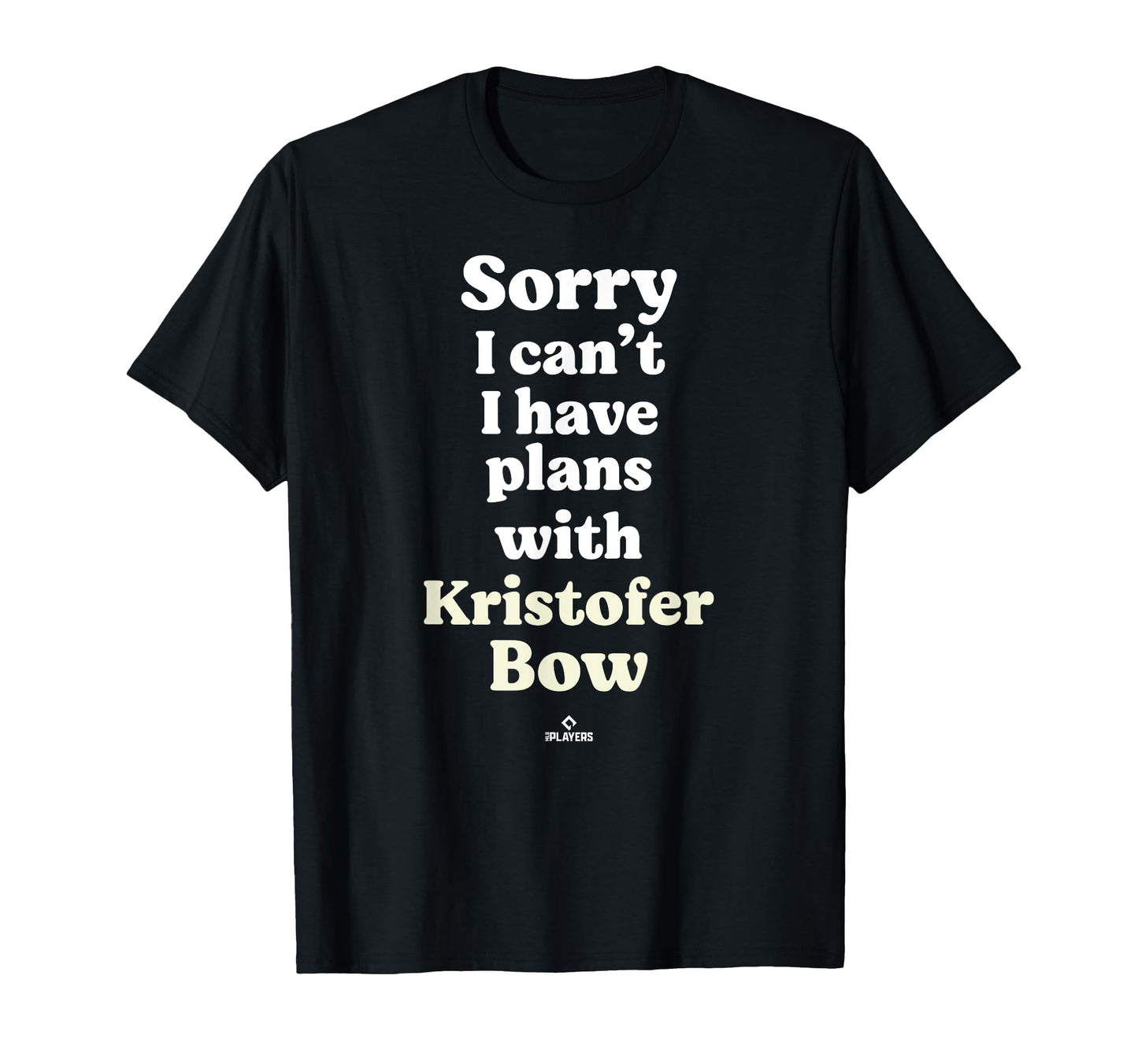 Kristofer Bow Prospect Baseball Fan T-Shirt - Fun Novelty Design Men Women - T-Shirt, Sweatshirt, Hoodie