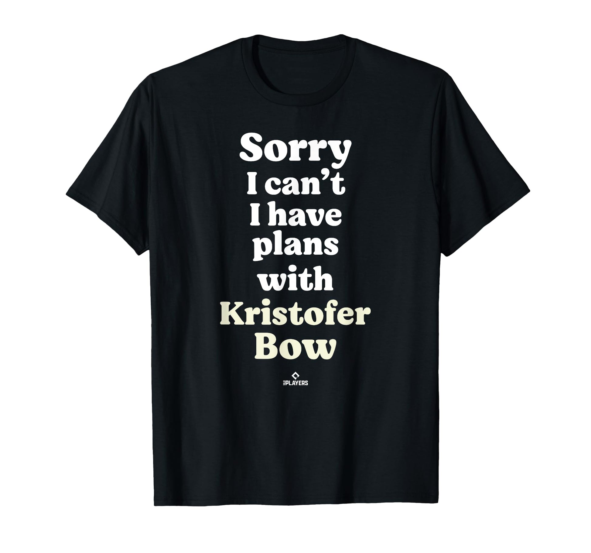Kristofer Bow Prospect Baseball Fan T-Shirt - Fun Novelty Design Men Women - T-Shirt, Sweatshirt, Hoodie