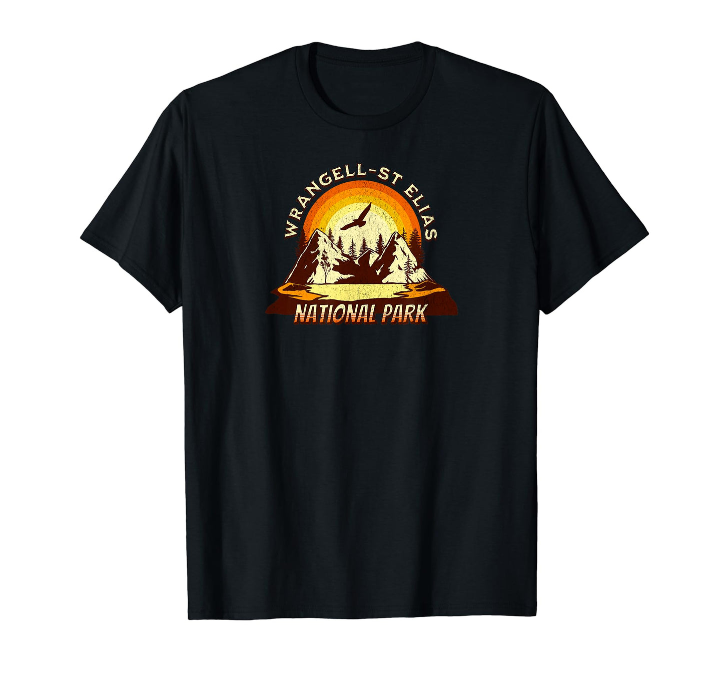 Wrangell St Elias National Park Mountain T-Shirt - Trendy Graphic Unisex - T-Shirt, Sweatshirt, Hoodie