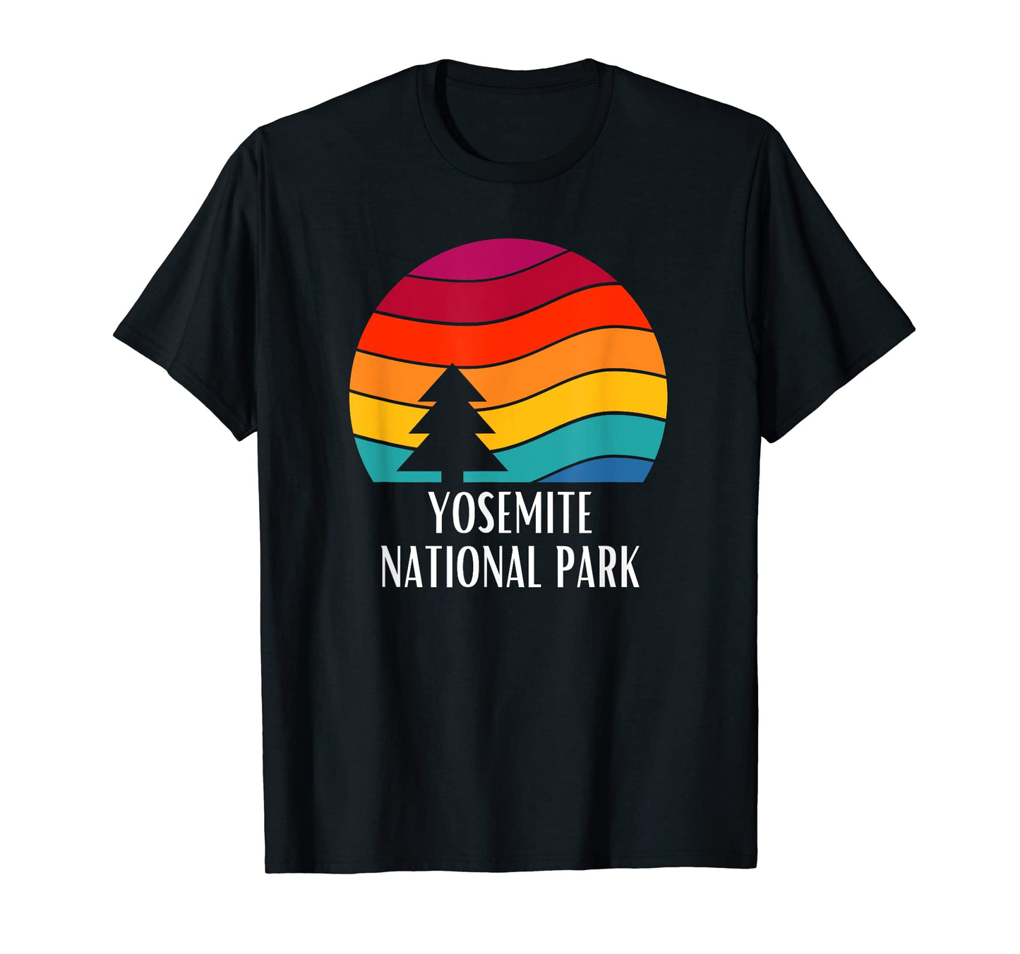 Yosemite National Park National T-Shirt - Casual Everyday Wear Men Women - T-Shirt, Sweatshirt, Hoodie