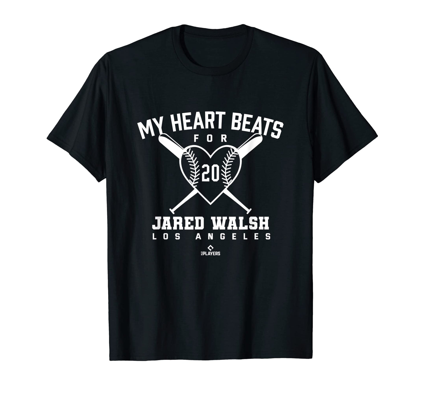 My Heart Beats Jared Walsh Valentines T-Shirt - Trendy Graphic Unisex - T-Shirt, Sweatshirt, Hoodie