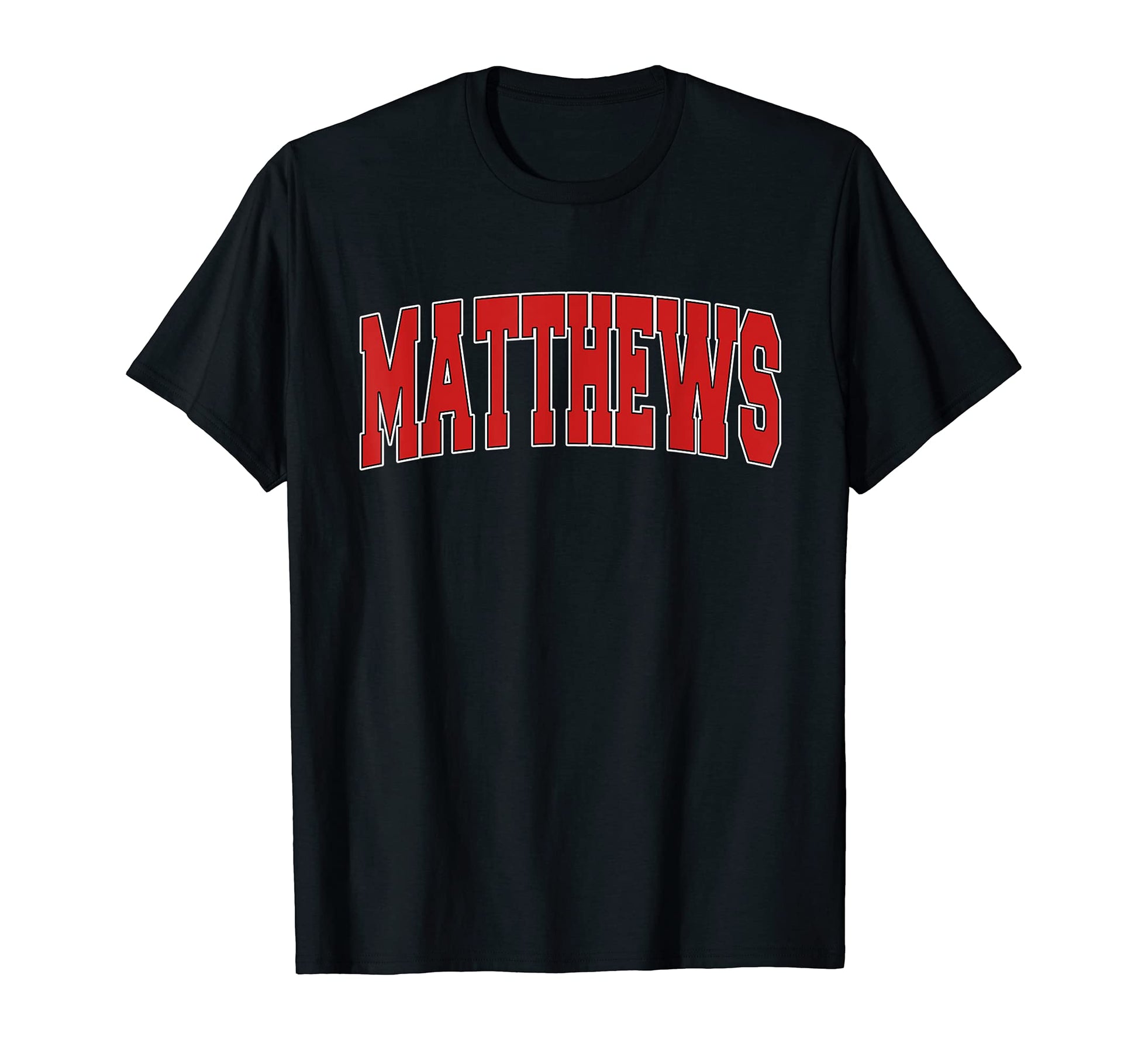 Matthews Nc North Carolina Varsity T-Shirt - Novelty Apparel for Adults - T-Shirt, Sweatshirt, Hoodie