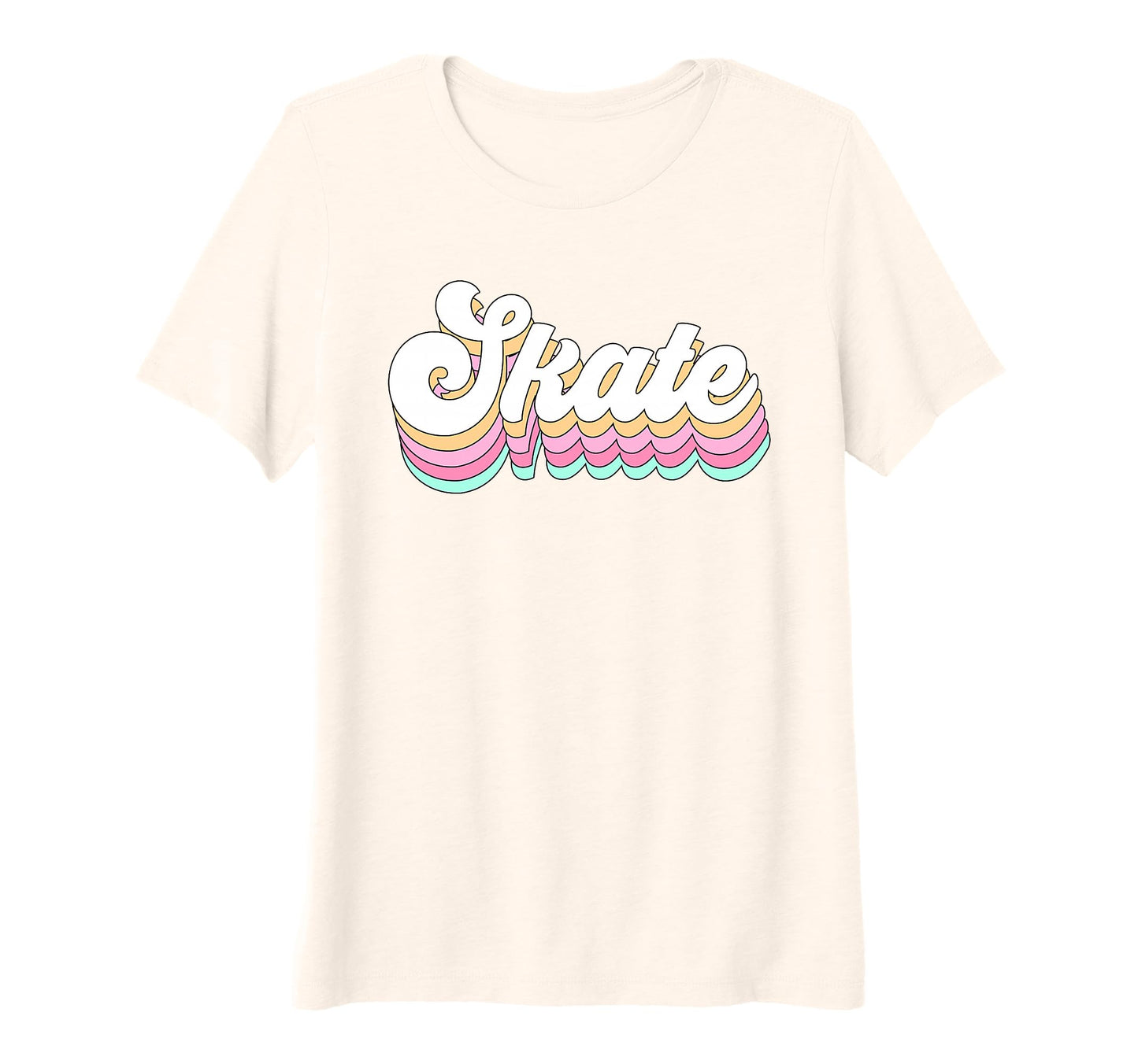 Womens Ice Skate Figure Skating Roller T-Shirt - Graphic Print Unisex - T-Shirt, Sweatshirt, Hoodie