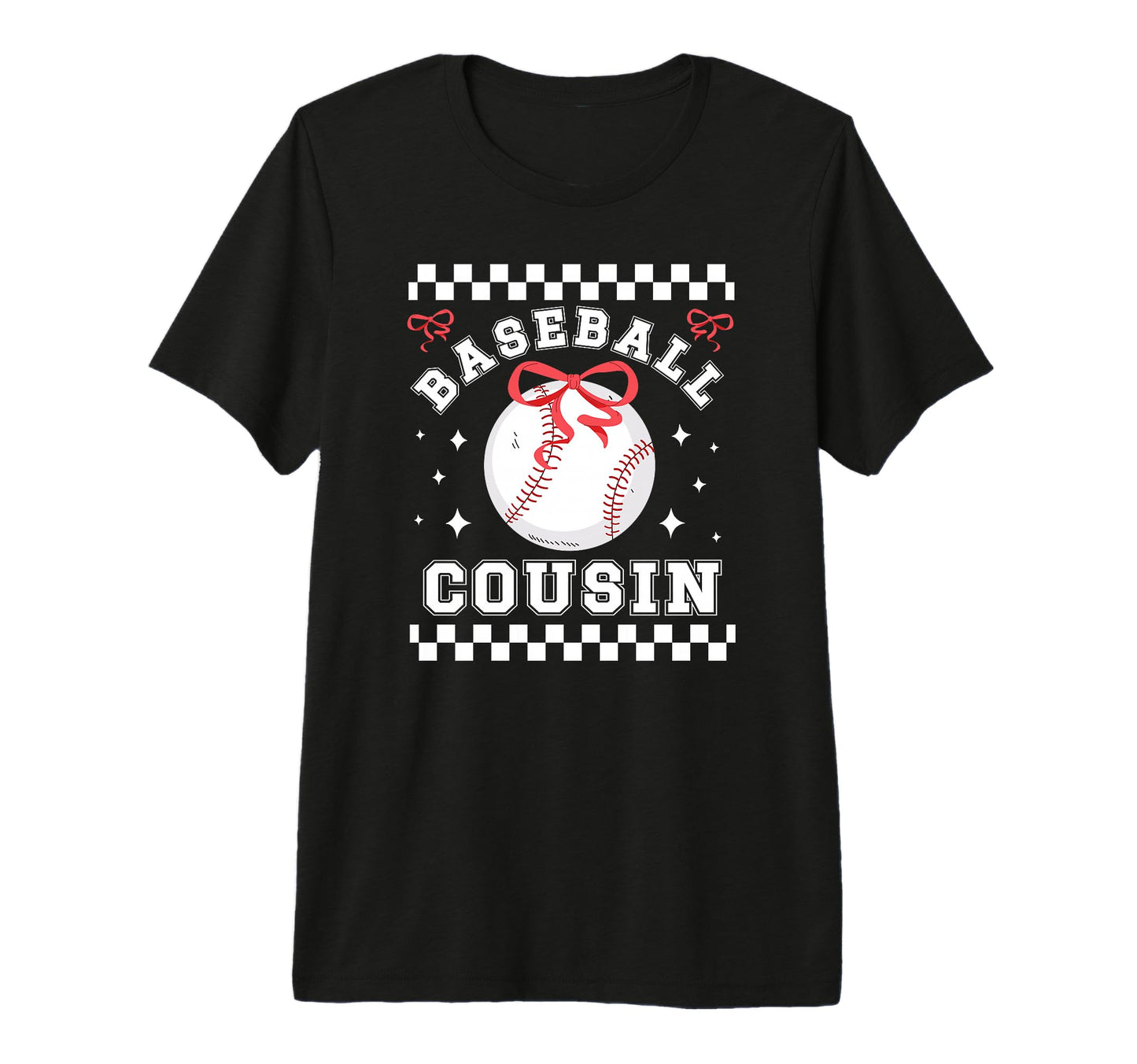 Baseball Cousin Coquette Cousin T-Shirt - Minimalist Print for Adults - T-Shirt, Sweatshirt, Hoodie