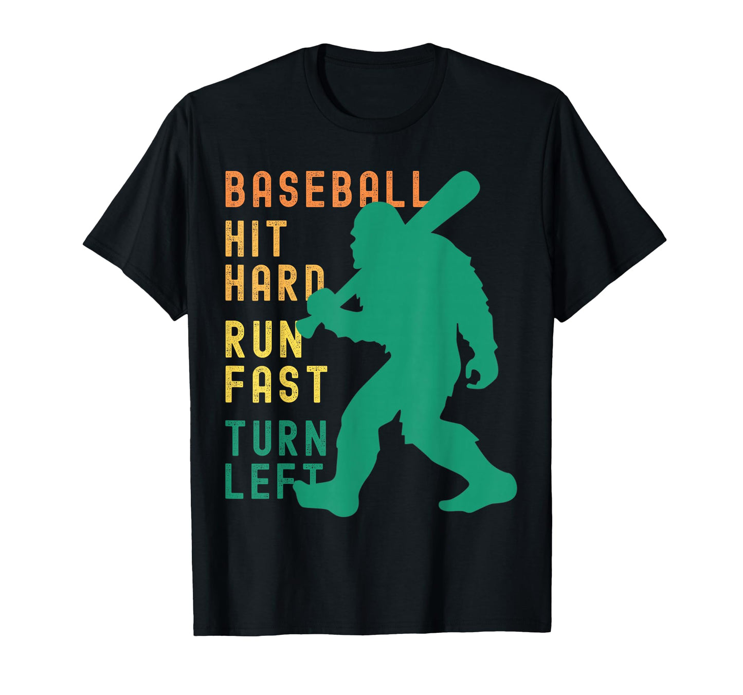 Funny Bigfoot Baseball Lovers Game Day T-Shirt - Unique Graphic for Adults - T-Shirt, Sweatshirt, Hoodie