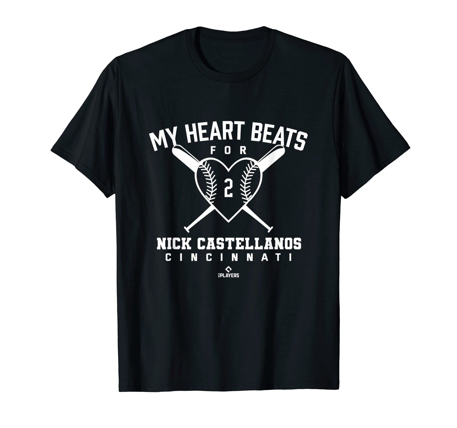 My Heart Beats Nick Castellanos T-Shirt - Aesthetic Graphic for Adults - T-Shirt, Sweatshirt, Hoodie