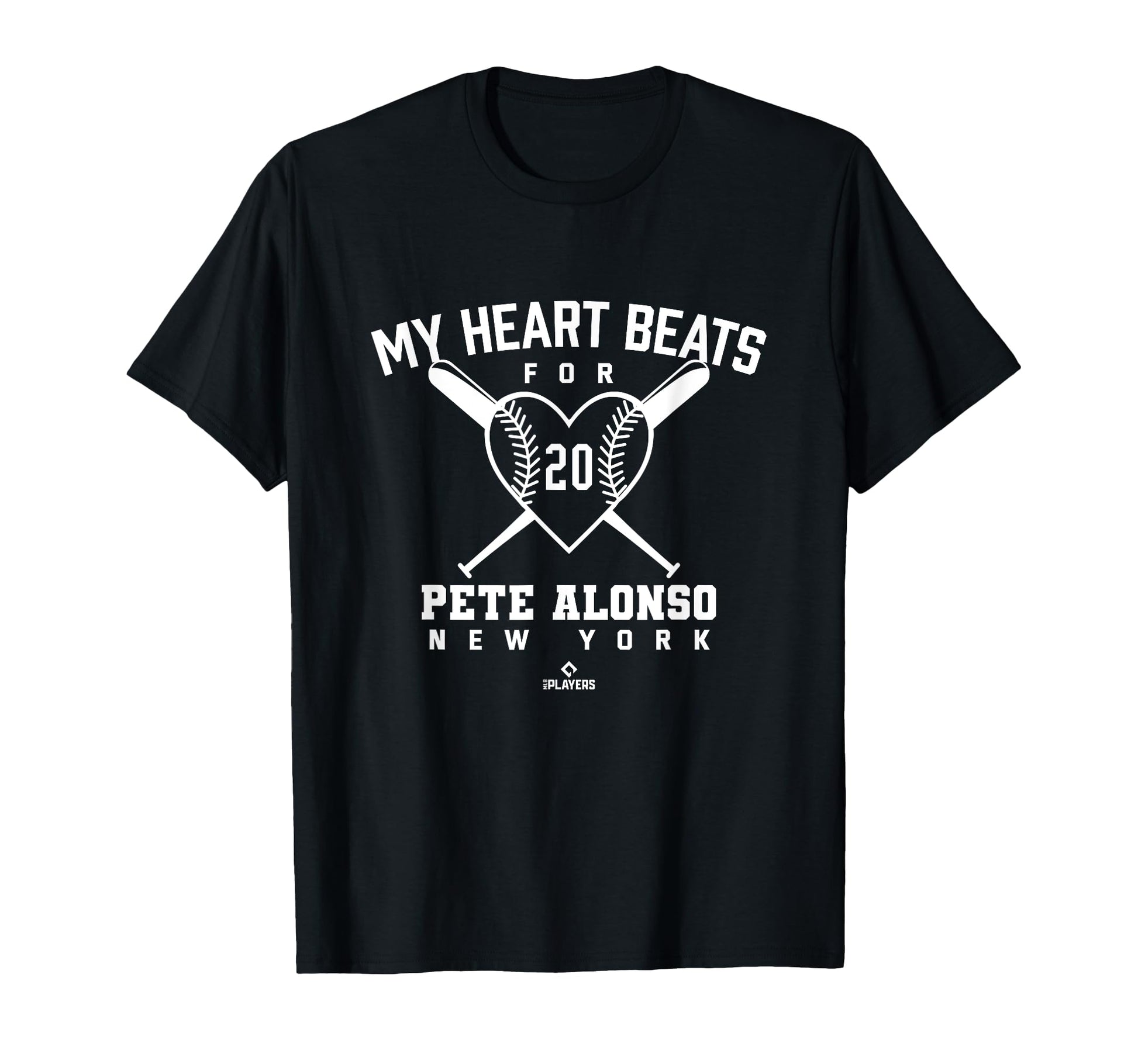 My Heart Beats Pete Alonso Baseball T-Shirt - Graphic Print for Adults - T-Shirt, Sweatshirt, Hoodie