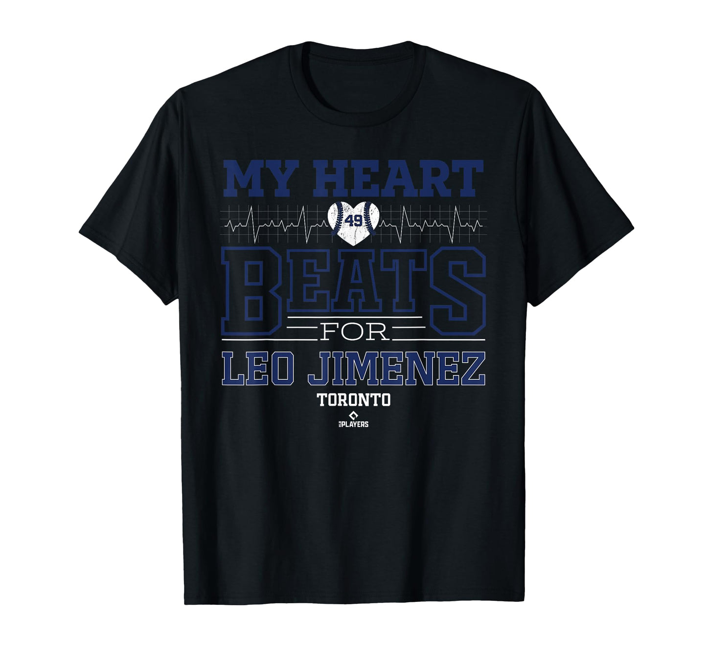 My Heart Beats Leo Jimenez Toronto T-Shirt - Trendy Graphic for Adults - T-Shirt, Sweatshirt, Hoodie