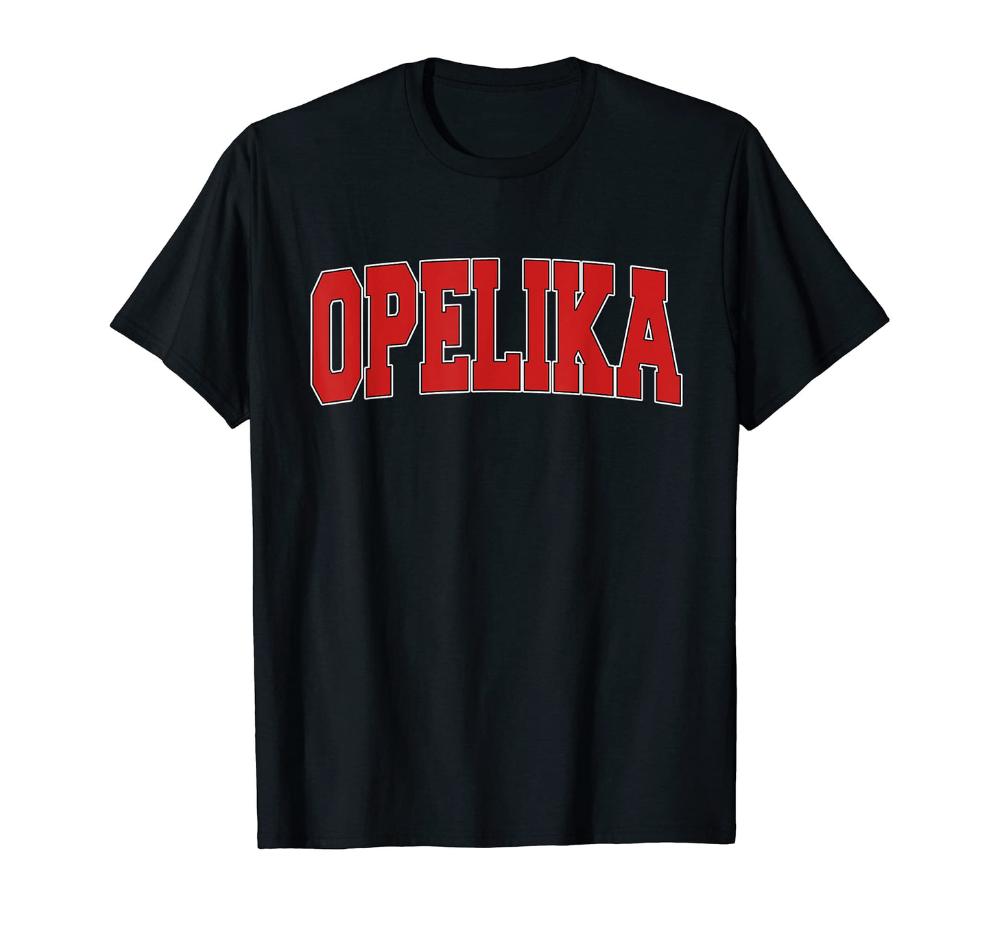 Opelika Al Alabama Varsity Usa Sports T-Shirt - Minimalist Print Unisex - T-Shirt, Sweatshirt, Hoodie