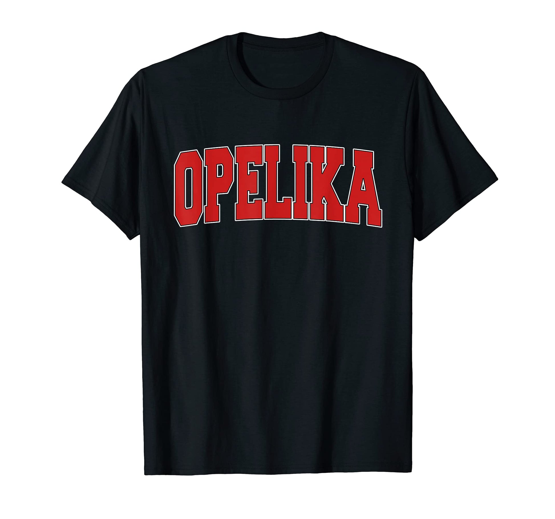 Opelika Al Alabama Varsity Usa Sports T-Shirt - Minimalist Print Unisex - T-Shirt, Sweatshirt, Hoodie