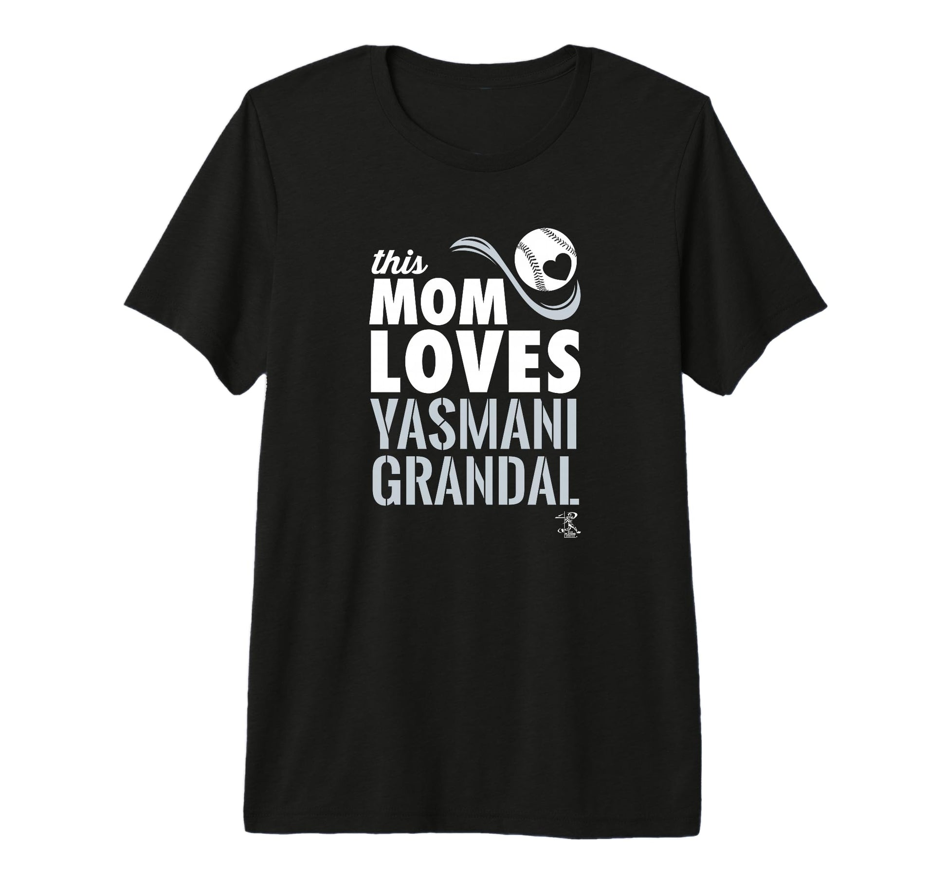 Yasmani Grandal This Mom Loves Tri Blend T-Shirt - Unique Graphic Unisex - T-Shirt, Sweatshirt, Hoodie
