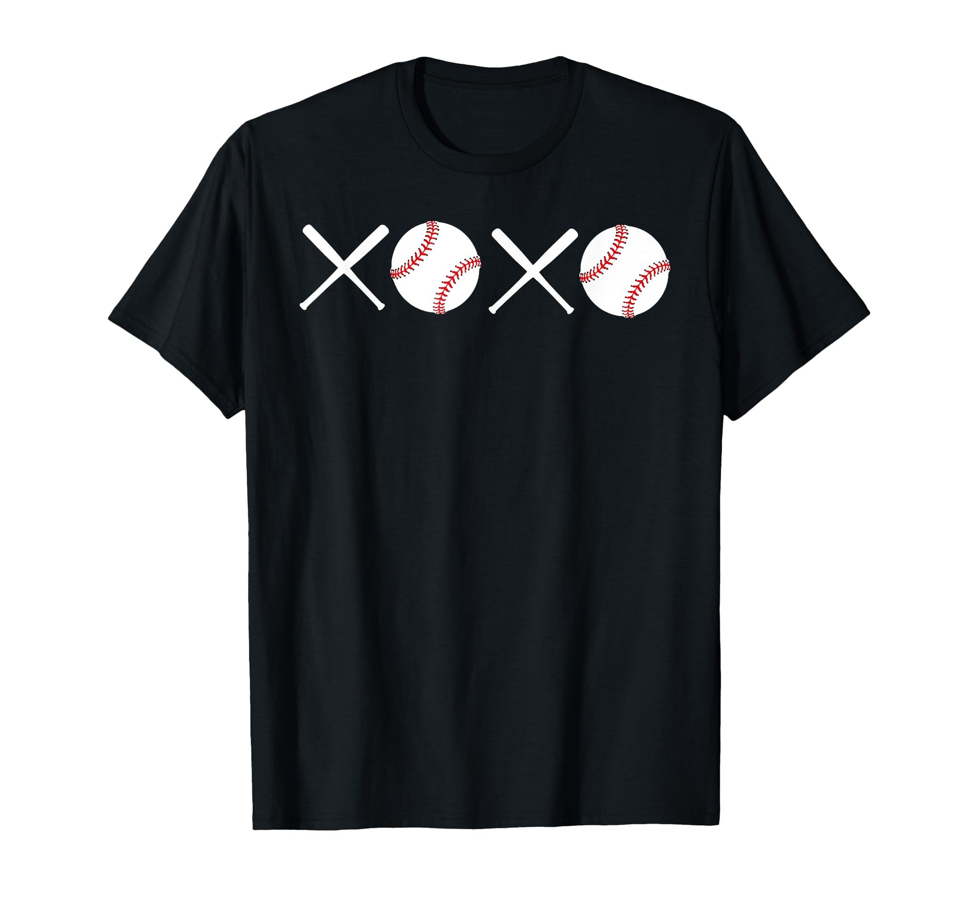 Xoxo Funny Baseball Love T-Shirt - Novelty Apparel Unisex - T-Shirt, Sweatshirt, Hoodie
