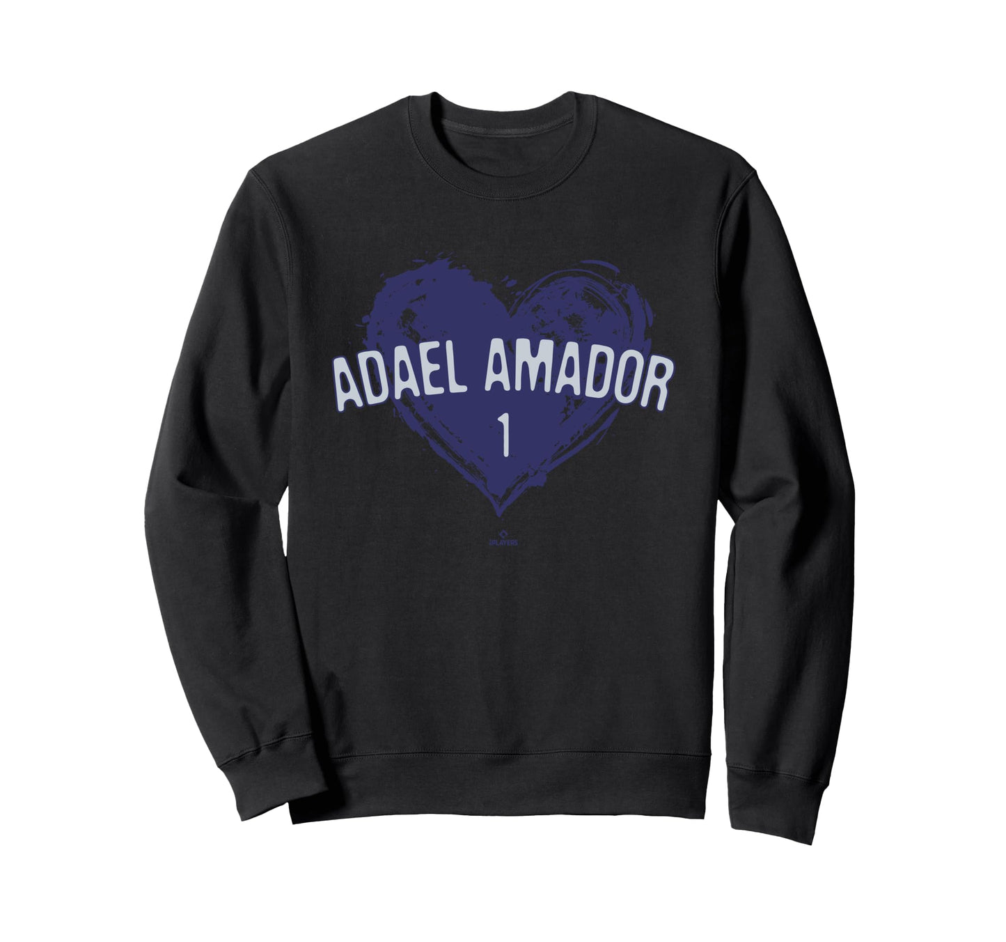Distressed Heart Adael Amador Sweatshirt - Trendy Graphic Men Women - T-Shirt, Sweatshirt, Hoodie