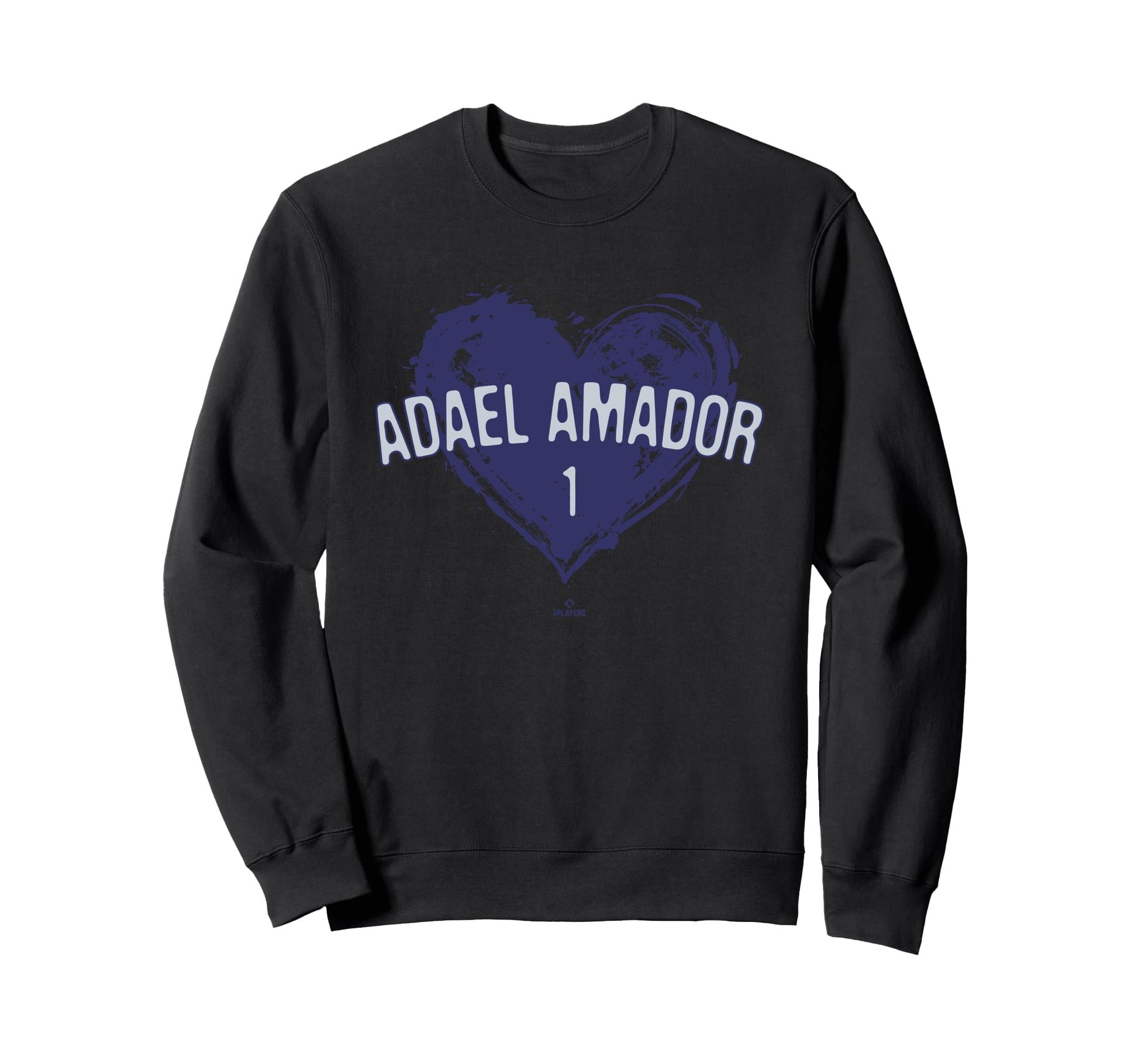 Distressed Heart Adael Amador Sweatshirt - Trendy Graphic Men Women - T-Shirt, Sweatshirt, Hoodie