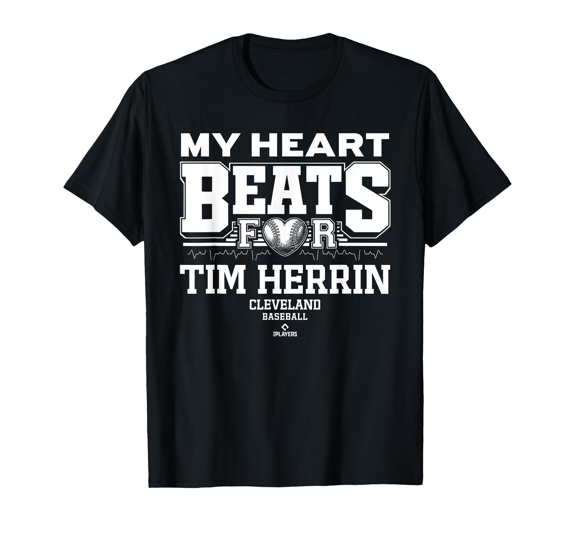 My Heart Beats Tim Herrin Cleveland T-Shirt - Aesthetic Graphic Unisex - T-Shirt, Sweatshirt, Hoodie