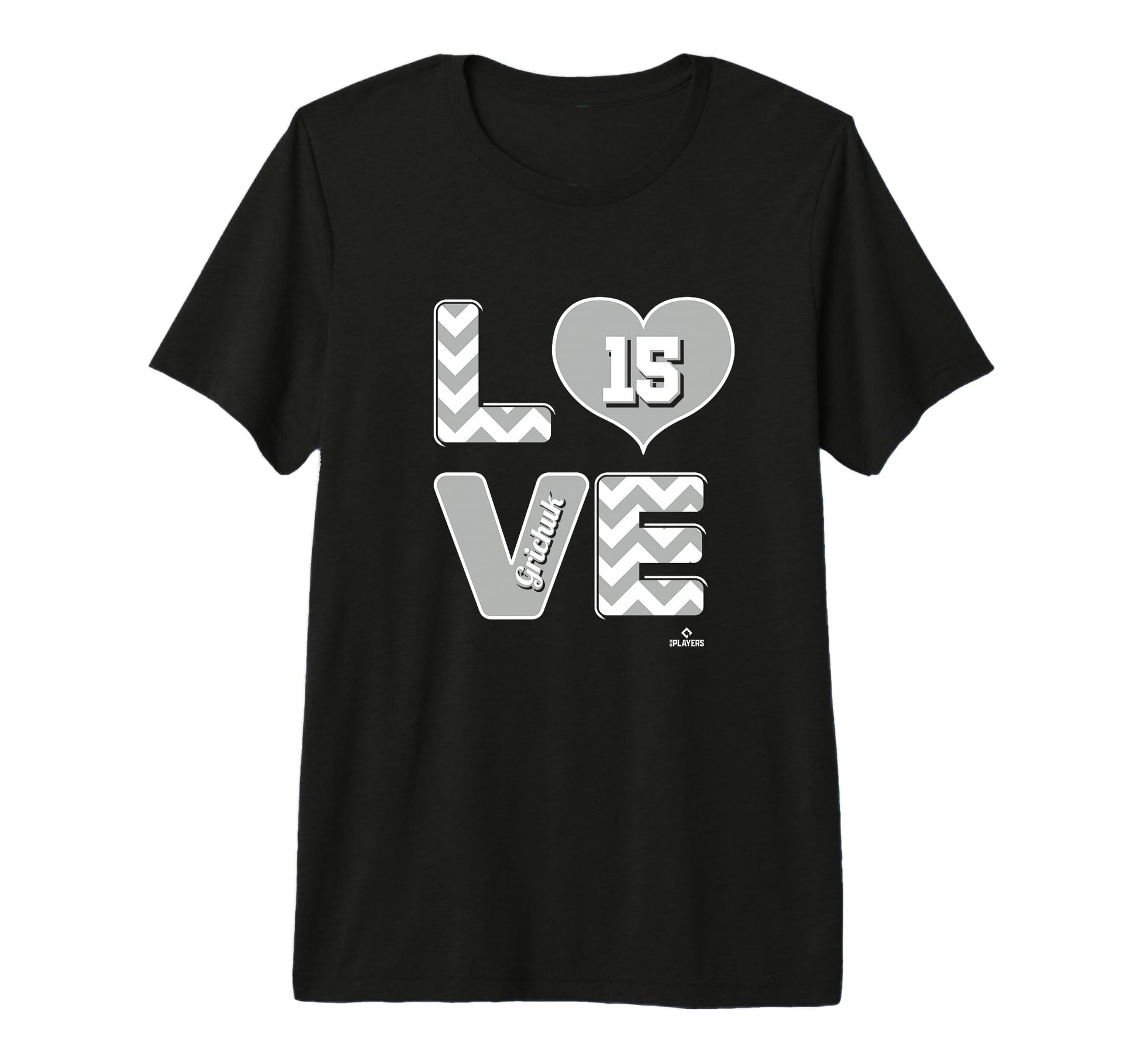Randal Grichuk Love Ball Tri Blend T-Shirt - Casual Everyday Wear Men Women - T-Shirt, Sweatshirt, Hoodie