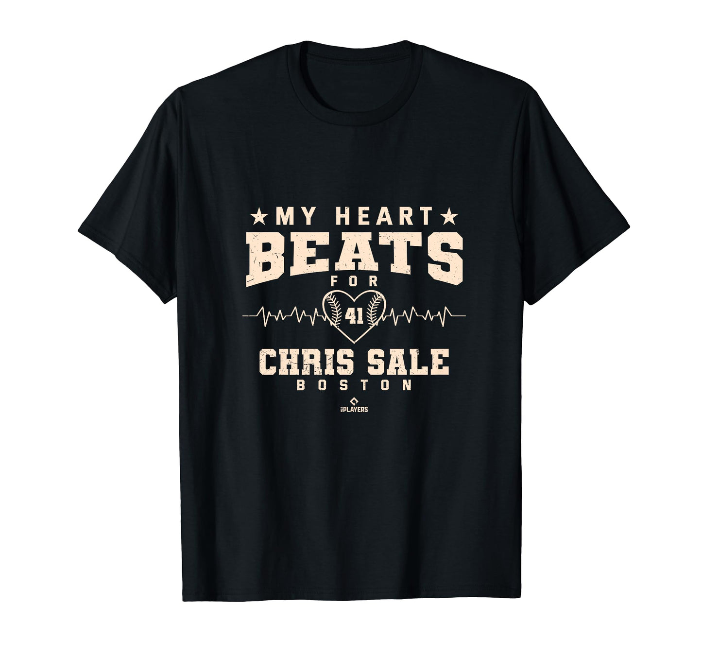 My Heart Beats Chris Sale T-Shirt - Casual Everyday Wear for Adults - T-Shirt, Sweatshirt, Hoodie