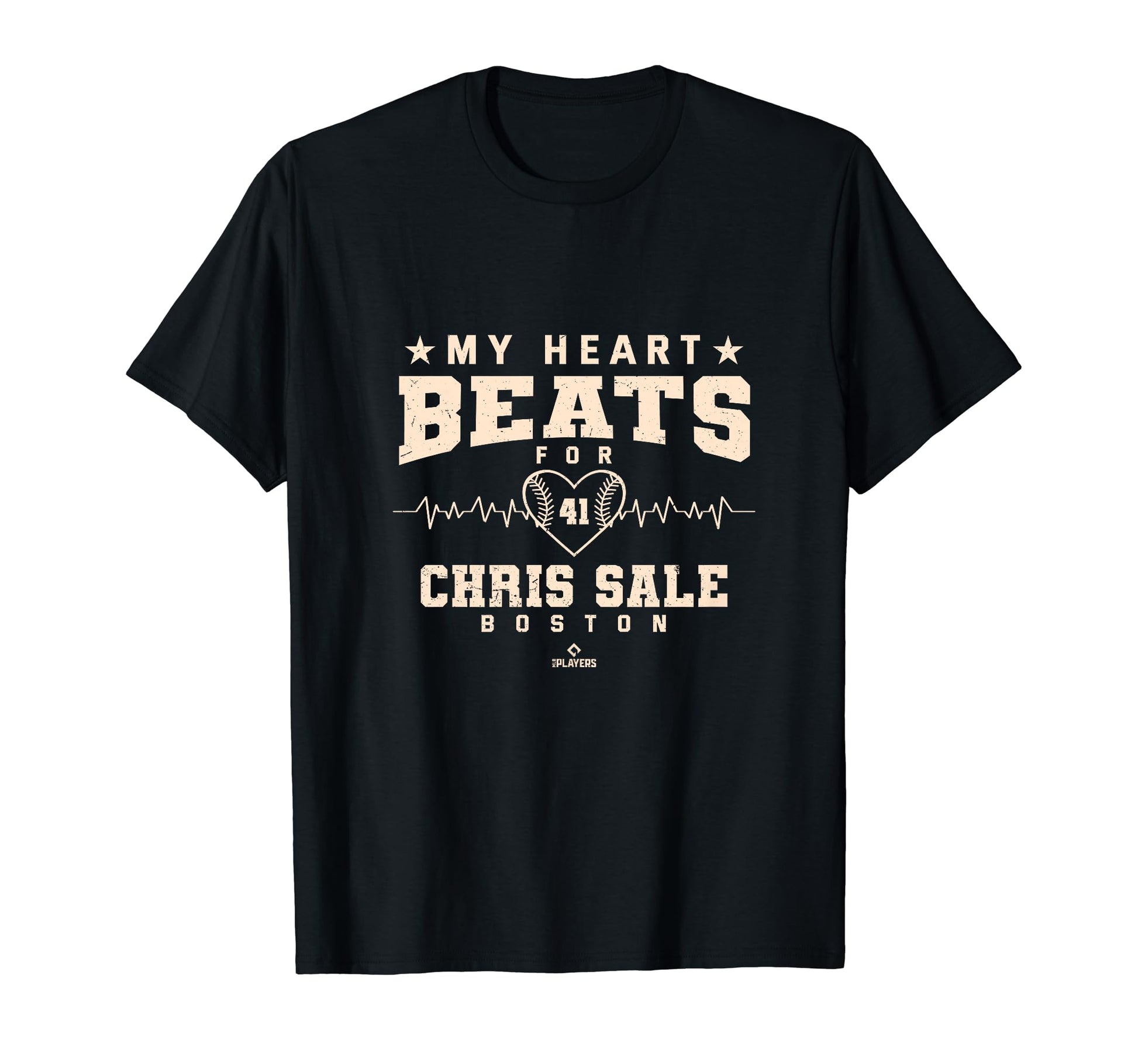 My Heart Beats Chris Sale T-Shirt - Casual Everyday Wear for Adults - T-Shirt, Sweatshirt, Hoodie