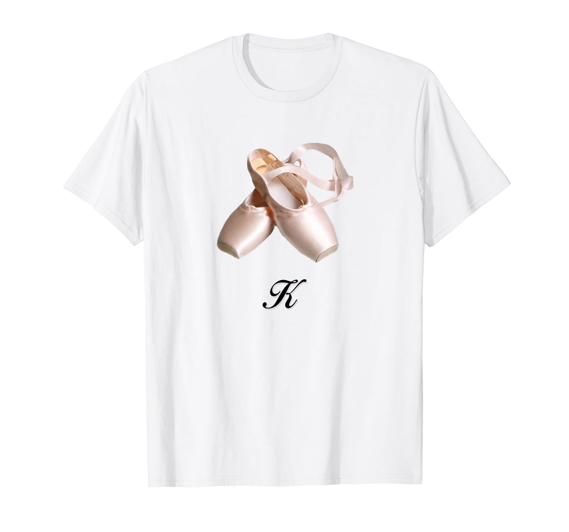 Ballet K Coquette Girlcore Y2K T-Shirt - Minimalist Print for Adults - T-Shirt, Sweatshirt, Hoodie