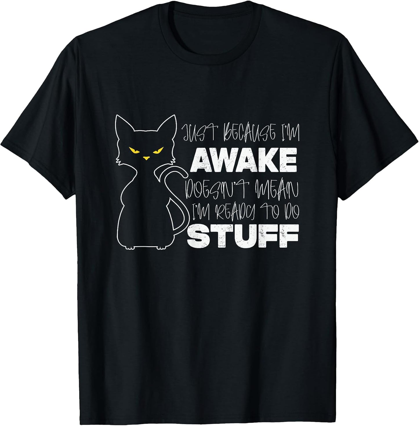 Funny Sleeping Cat Lover Gifts - Adult & Kids T-Shirts, Sweatshirts & Hoodies apparel design preview 1