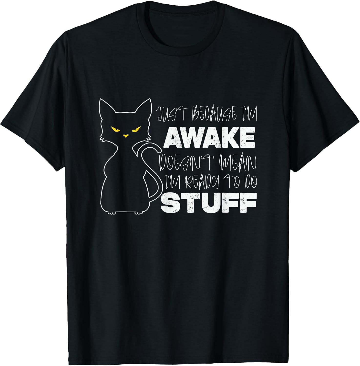 Funny Sleeping Cat Lover Gifts - Adult & Kids T-Shirts, Sweatshirts & Hoodies apparel design preview 1