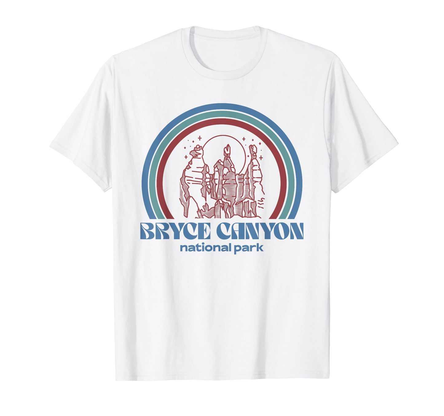 Bryce Canyon National Park Outdoor Hiking T-Shirt - Minimalist Print Unisex - T-Shirt, Sweatshirt, Hoodie