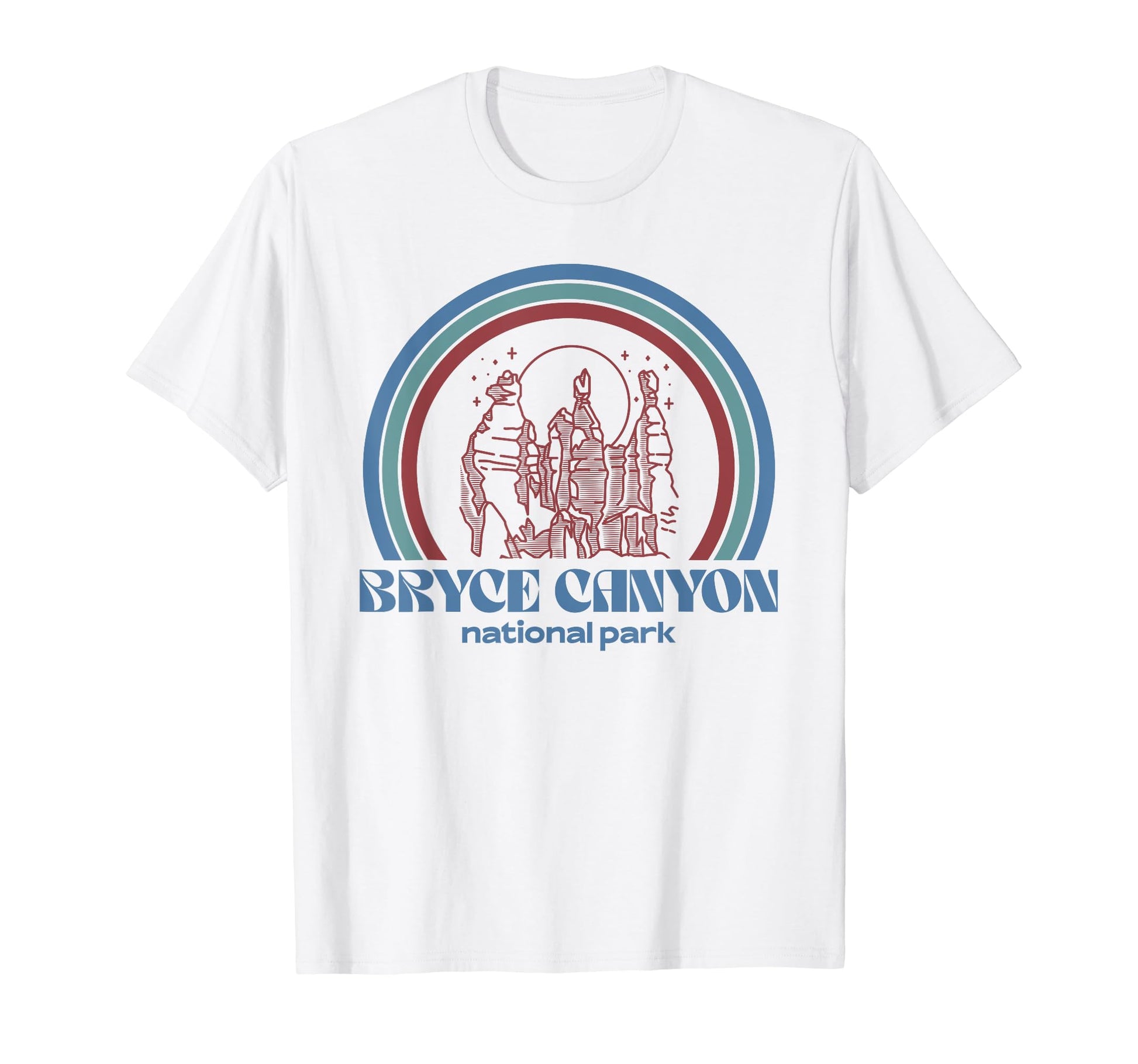 Bryce Canyon National Park Outdoor Hiking T-Shirt - Minimalist Print Unisex - T-Shirt, Sweatshirt, Hoodie