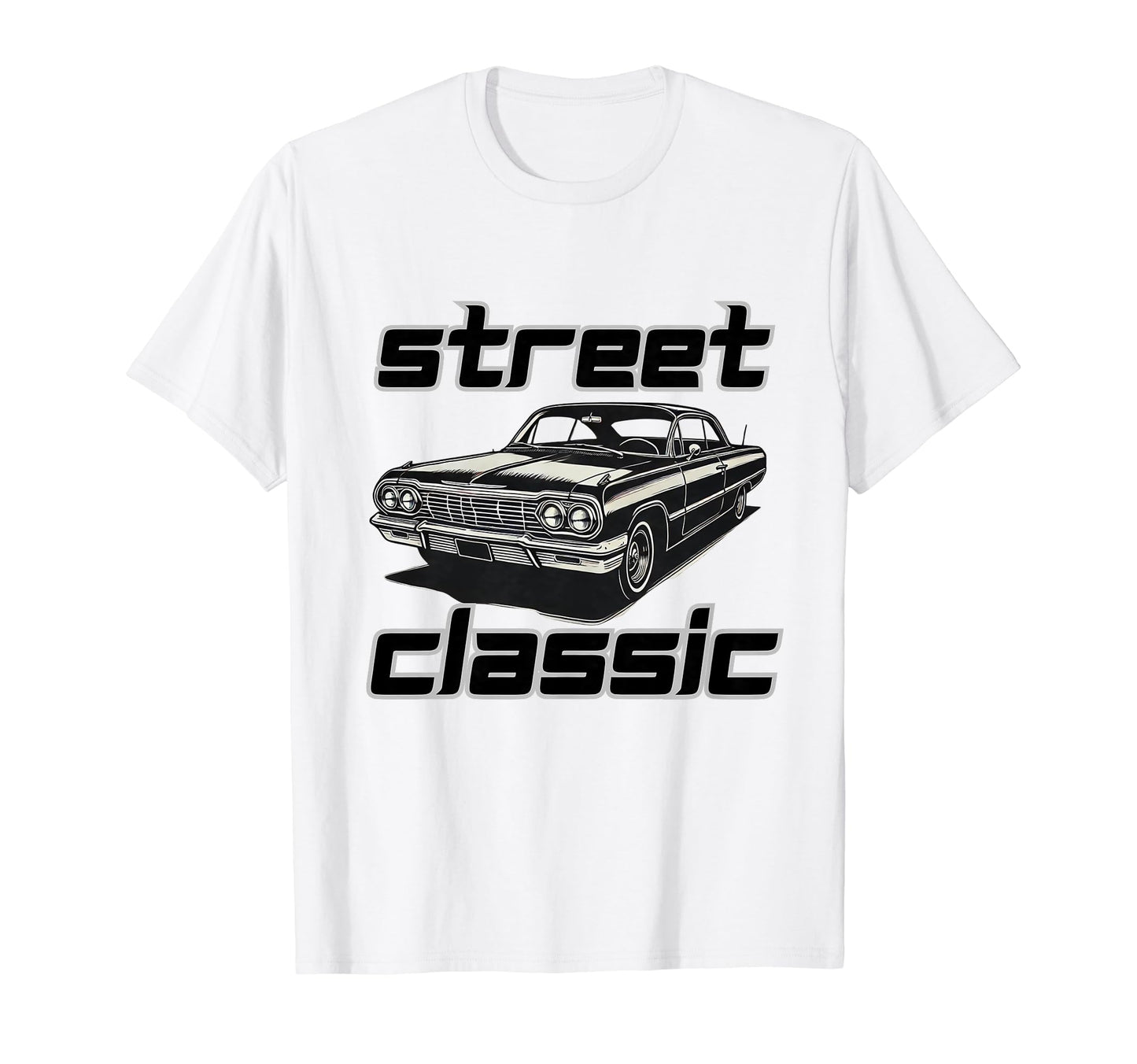 Car Muscle Car American Car Lowrider Car T-Shirt - Streetwear Style Unisex - T-Shirt, Sweatshirt, Hoodie
