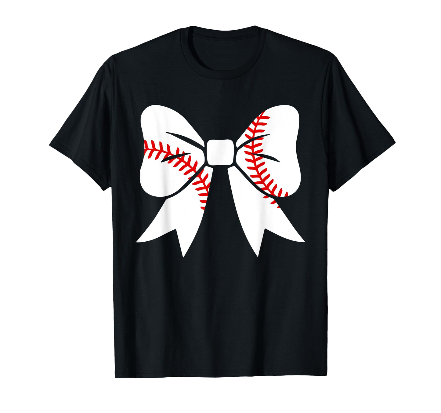 Baseball Coquette Aesthetic Bow T-Shirt - Fun Novelty Design for Adults - T-Shirt, Sweatshirt, Hoodie
