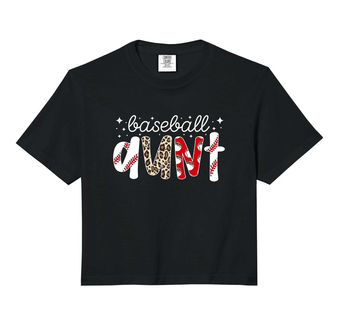 Baseball Aunt Leopard Aunt Baseball T-Shirt - Streetwear Style Unisex - T-Shirt, Sweatshirt, Hoodie