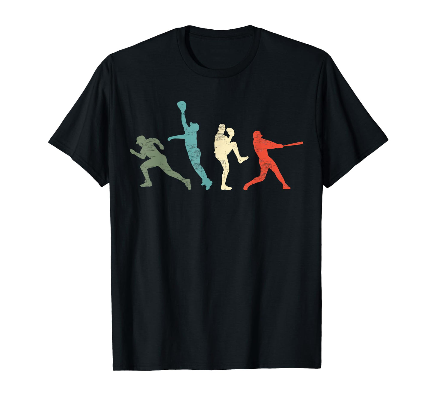 Baseball Catcher Pitcher Batter T-Shirt - Aesthetic Graphic Men Women - T-Shirt, Sweatshirt, Hoodie