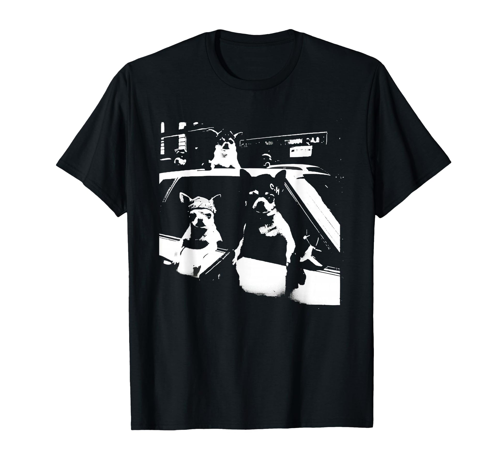 Funny Chihuahua Meme Gangster Dog Driving T-Shirt - Novelty Apparel Unisex - T-Shirt, Sweatshirt, Hoodie