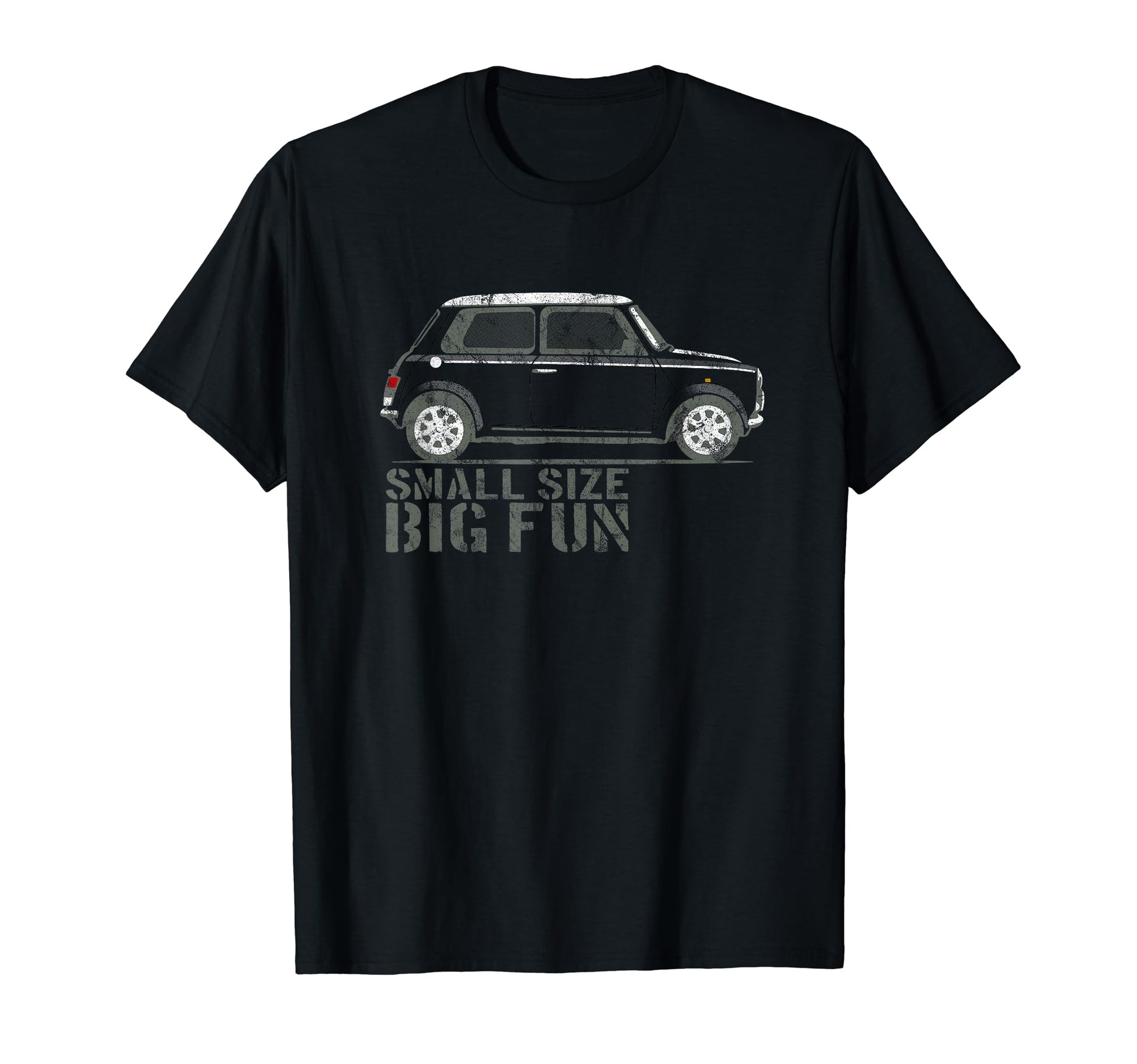 British Car Old School Mini Funny T-Shirt - Trendy Graphic for Adults - T-Shirt, Sweatshirt, Hoodie
