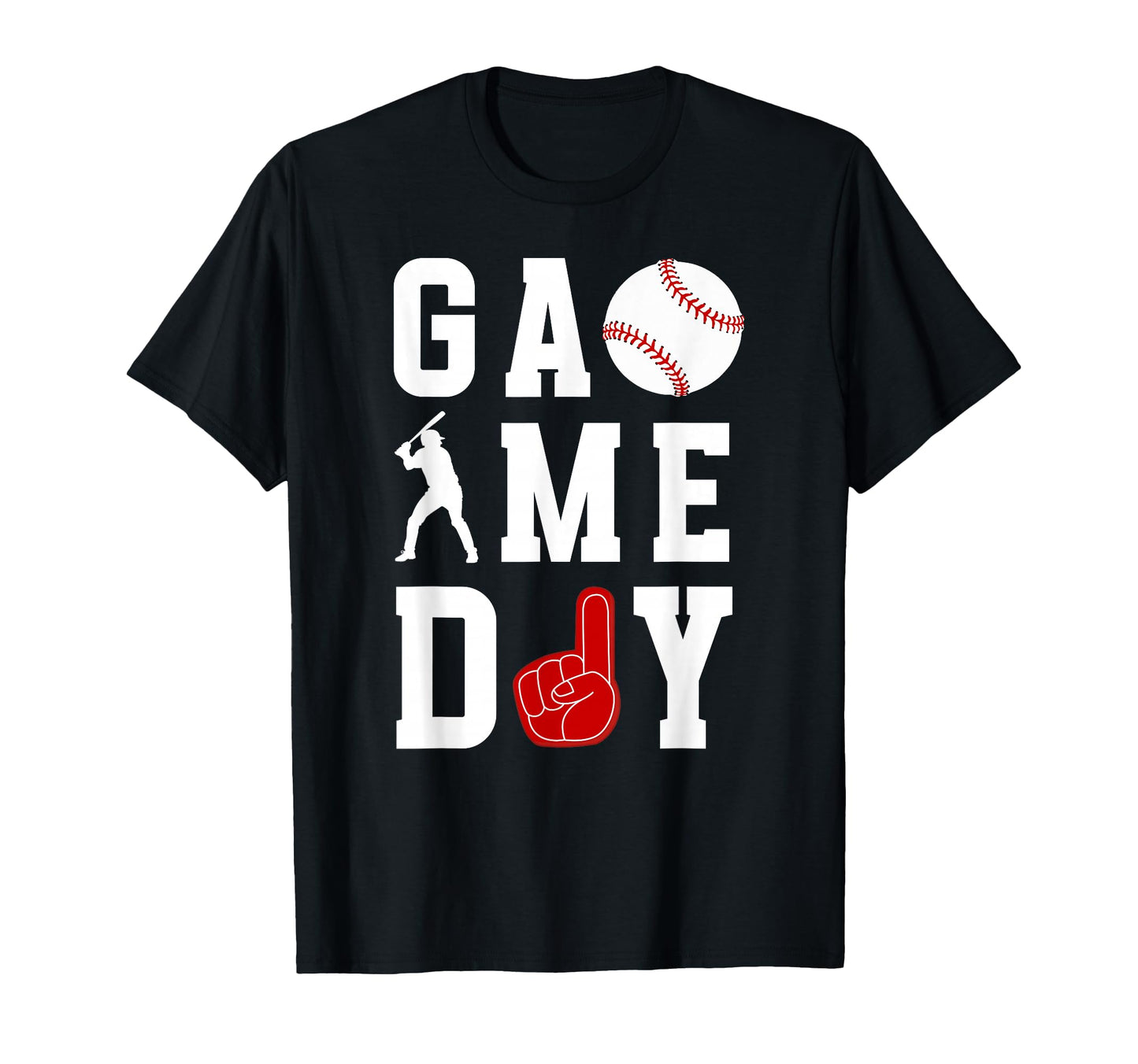 Game Day Baseball Funny Baseball Game Day T-Shirt - Novelty Apparel Unisex - T-Shirt, Sweatshirt, Hoodie