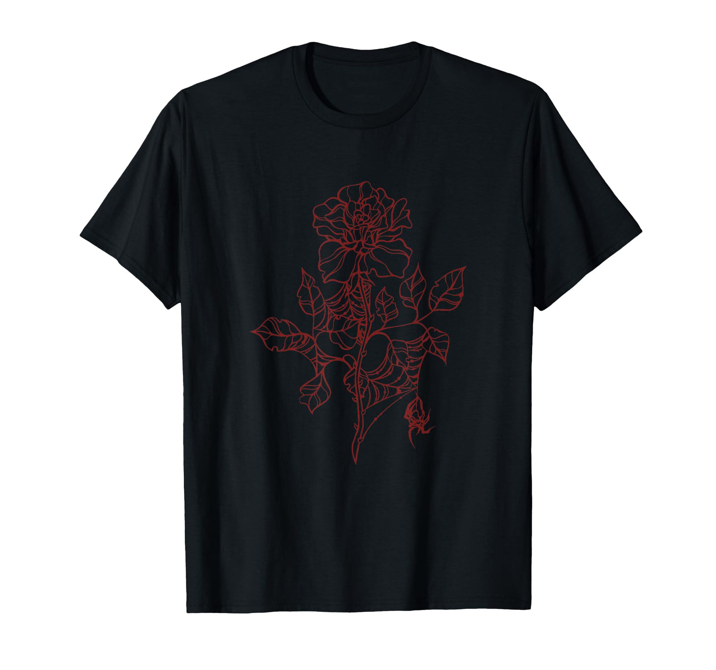 Emo Goth Alt Fairy Grunge Y2K Flower T-Shirt - Aesthetic Graphic Men Women - T-Shirt, Sweatshirt, Hoodie