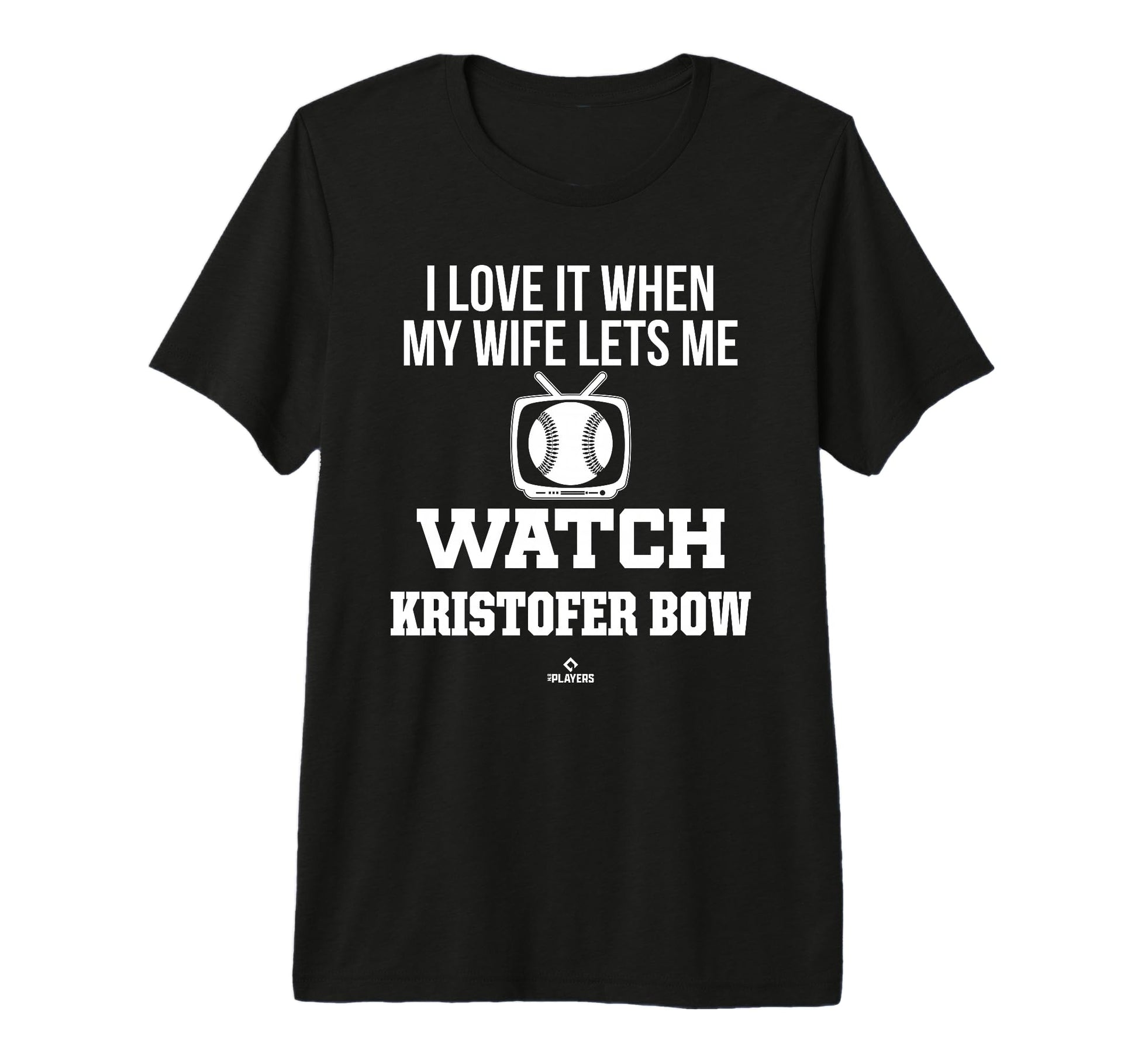 My Wife Lets Me Watch Kristofer Bow T-Shirt - Minimalist Print Men Women - T-Shirt, Sweatshirt, Hoodie