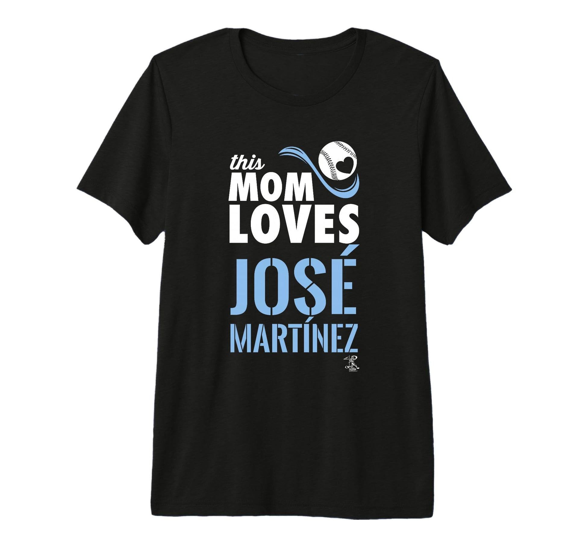 Jose Martinez This Mom Loves Tri Blend T-Shirt - Trendy Graphic Men Women - T-Shirt, Sweatshirt, Hoodie