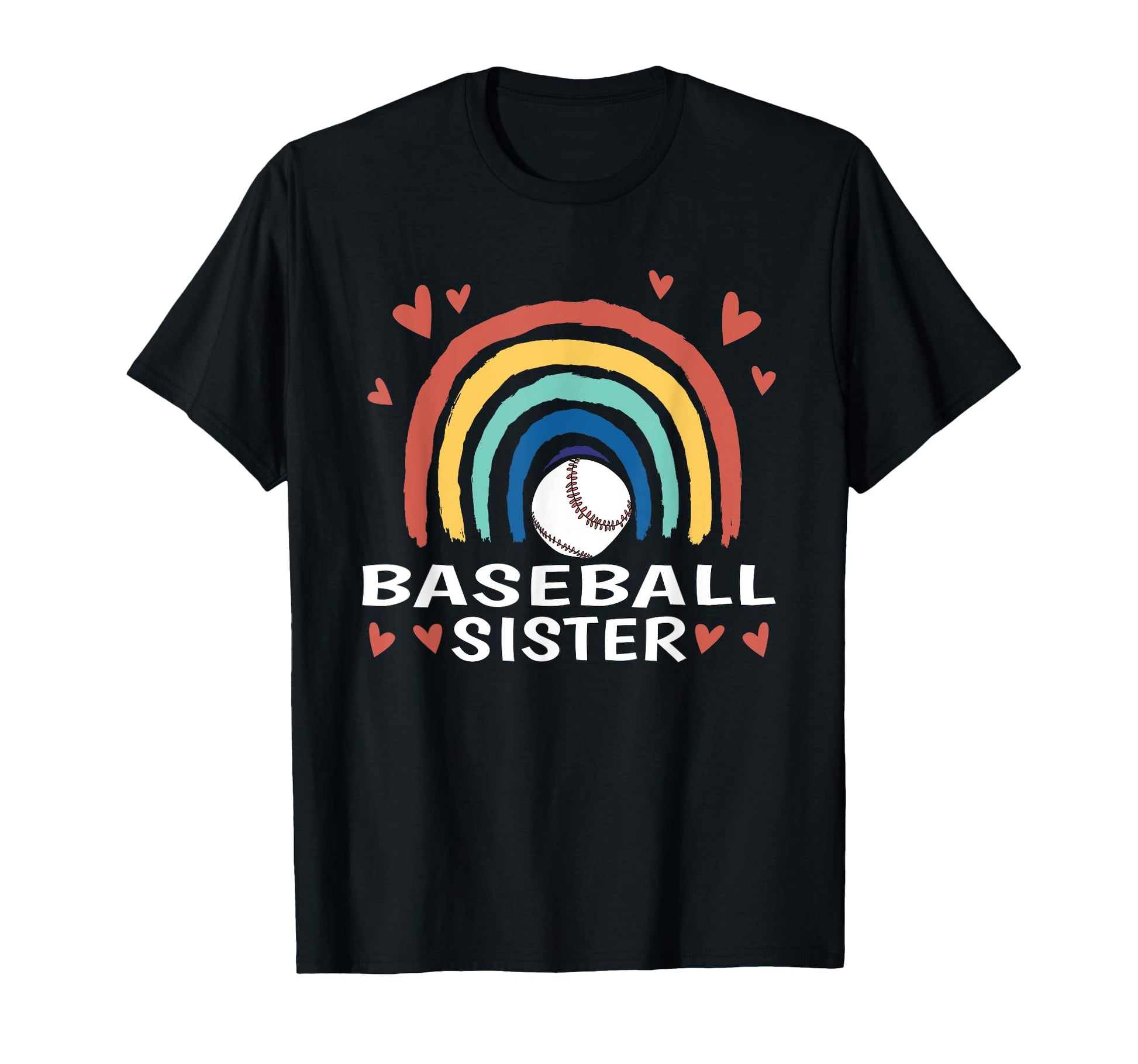 Leopard Rainbow Family Matching Baseball T-Shirt - Graphic Print Unisex - T-Shirt, Sweatshirt, Hoodie