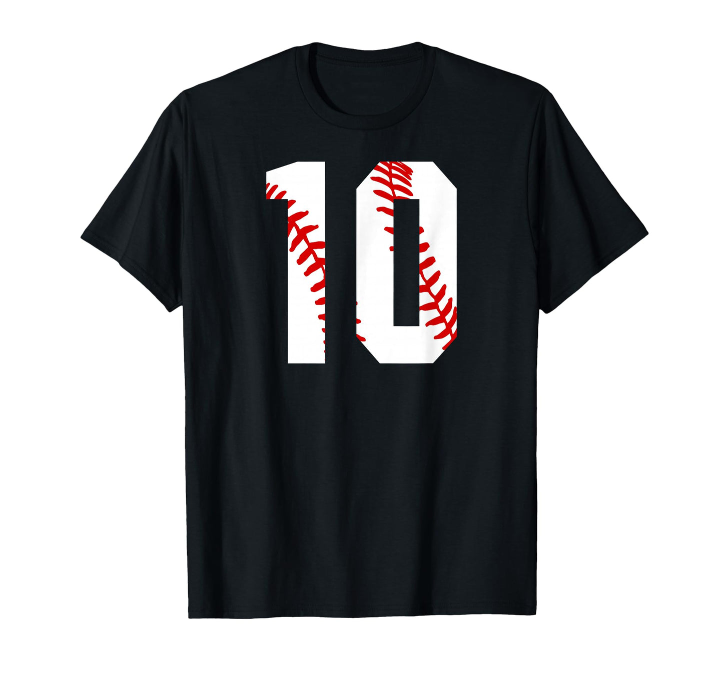 10 Baseball Baseball Player Number 10 T-Shirt - Streetwear Style Men Women - T-Shirt, Sweatshirt, Hoodie