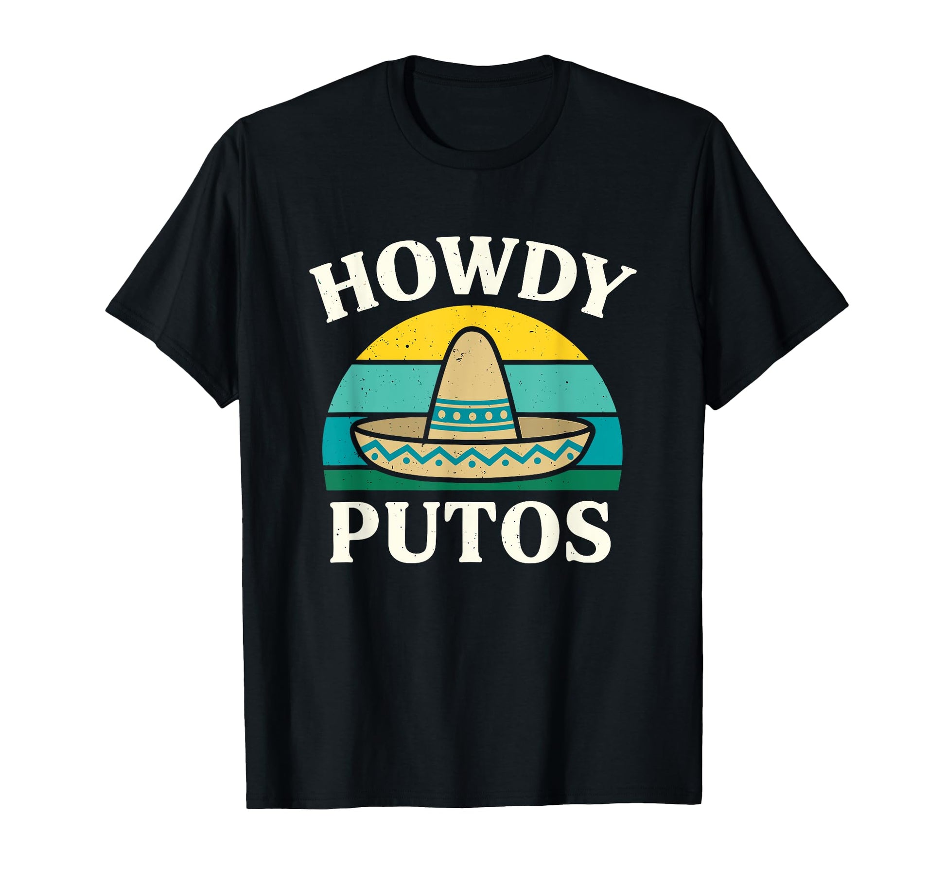 Howdy Putos Festival Rodeo Funny Cowboy T-Shirt - Minimalist Print Unisex - T-Shirt, Sweatshirt, Hoodie