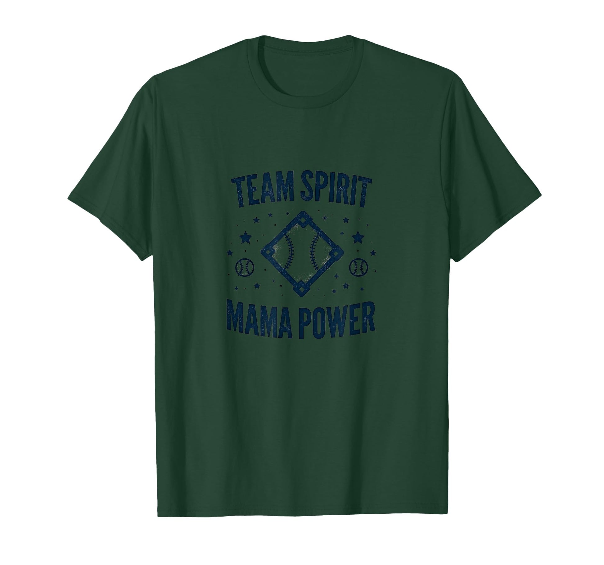 Team Spirit Mama Power Baseball Mom T-Shirt - Streetwear Style Men Women - T-Shirt, Sweatshirt, Hoodie