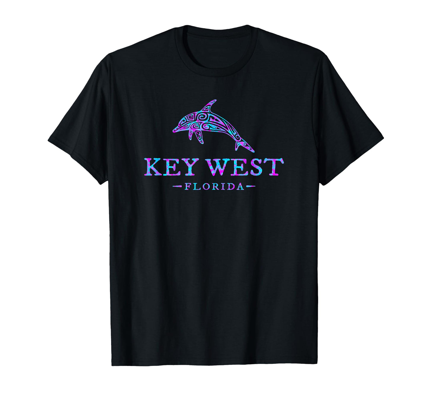Key West Florida Souvenir Dolphin T-Shirt - Novelty Apparel for Adults - T-Shirt, Sweatshirt, Hoodie