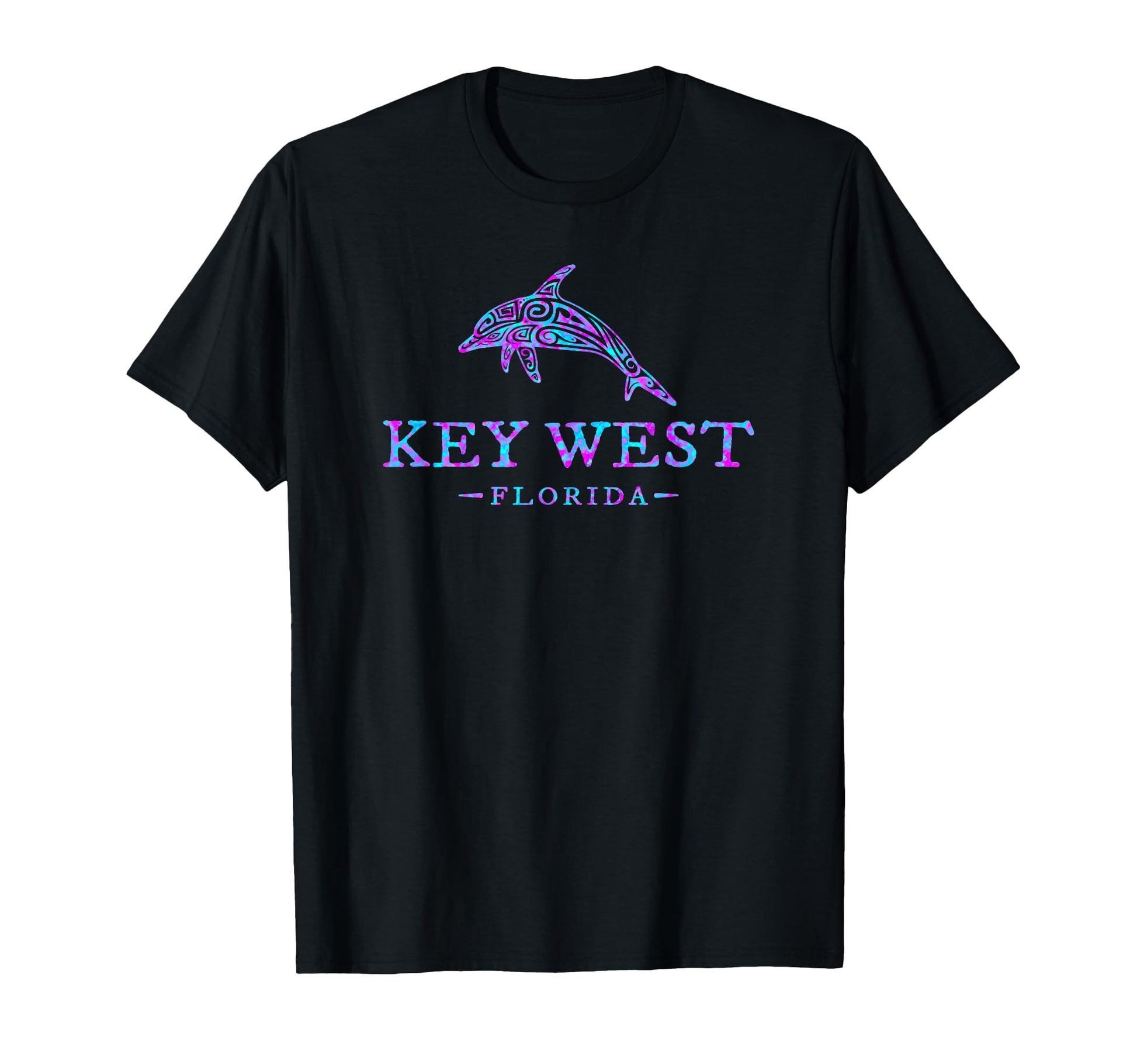 Key West Florida Souvenir Dolphin T-Shirt - Novelty Apparel for Adults - T-Shirt, Sweatshirt, Hoodie
