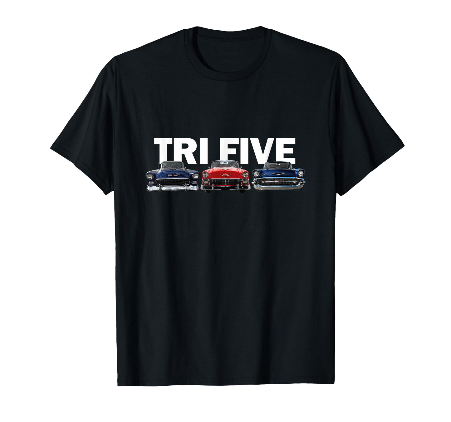 Tri Five Bel Airs American 1955 1956 1957 T-Shirt - Streetwear Style Unisex - T-Shirt, Sweatshirt, Hoodie