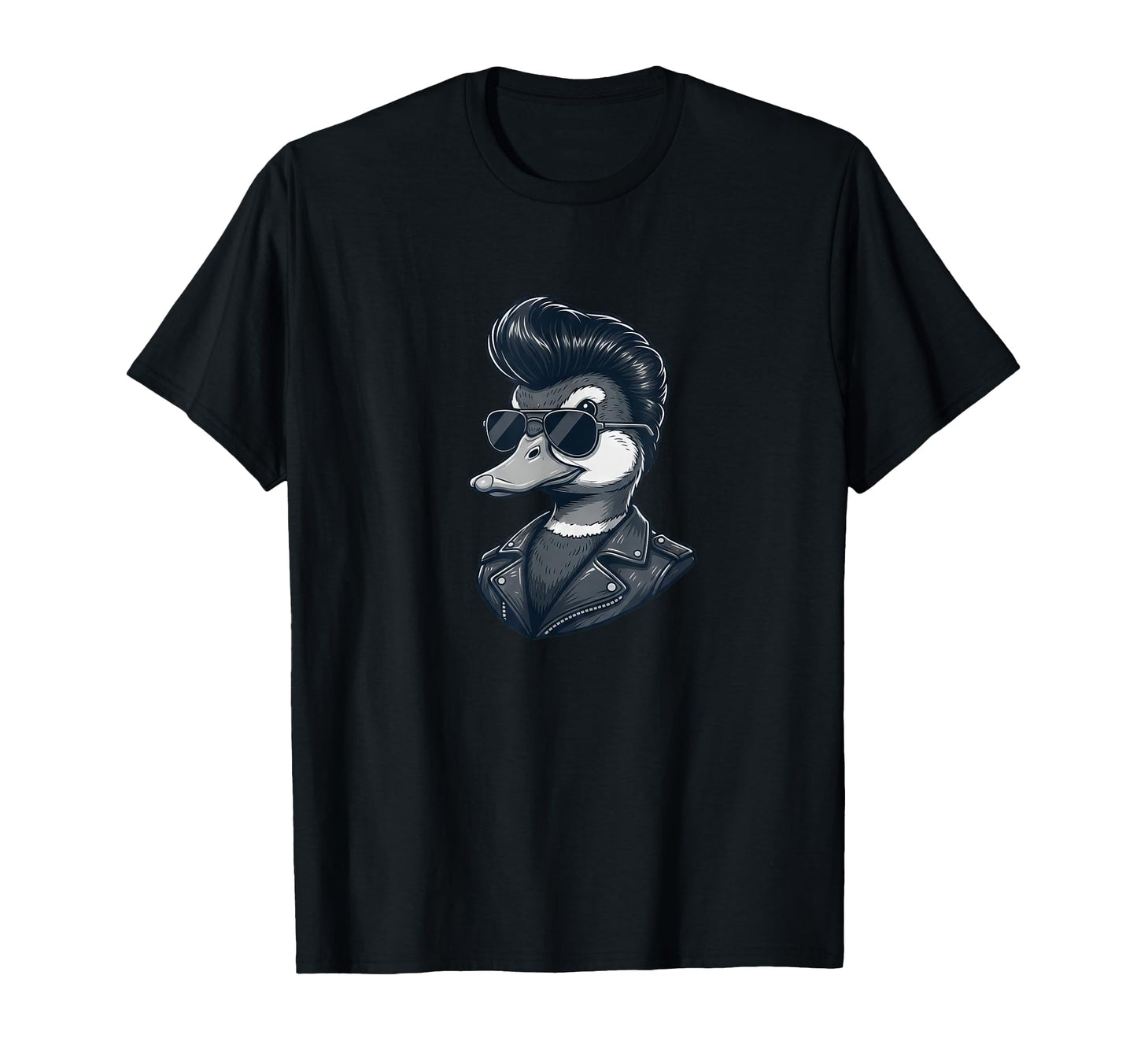 Duck Sunglasses Rockabilly Vibe T-Shirt - Unique Graphic Men Women - T-Shirt, Sweatshirt, Hoodie