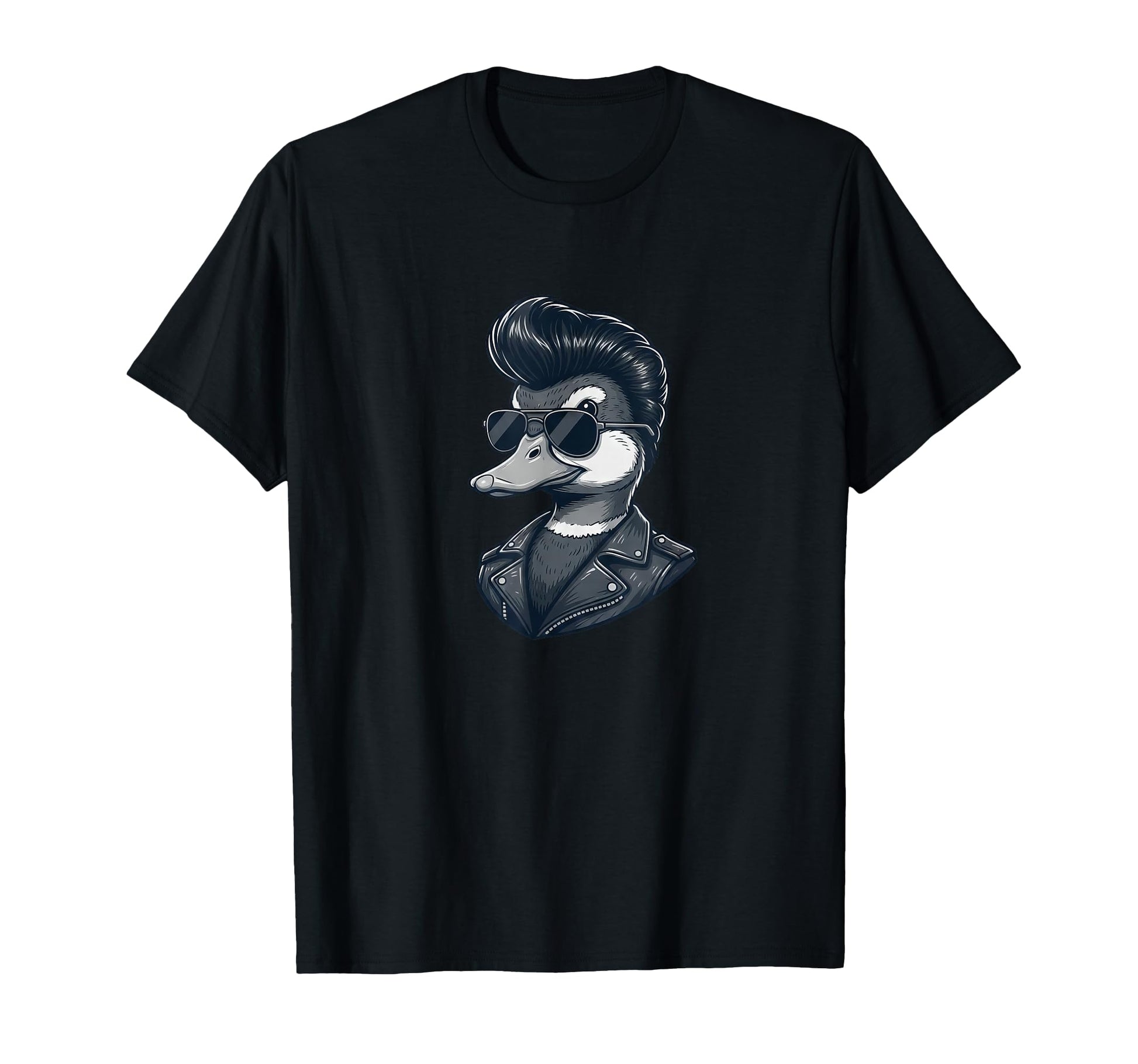 Duck Sunglasses Rockabilly Vibe T-Shirt - Unique Graphic Men Women - T-Shirt, Sweatshirt, Hoodie